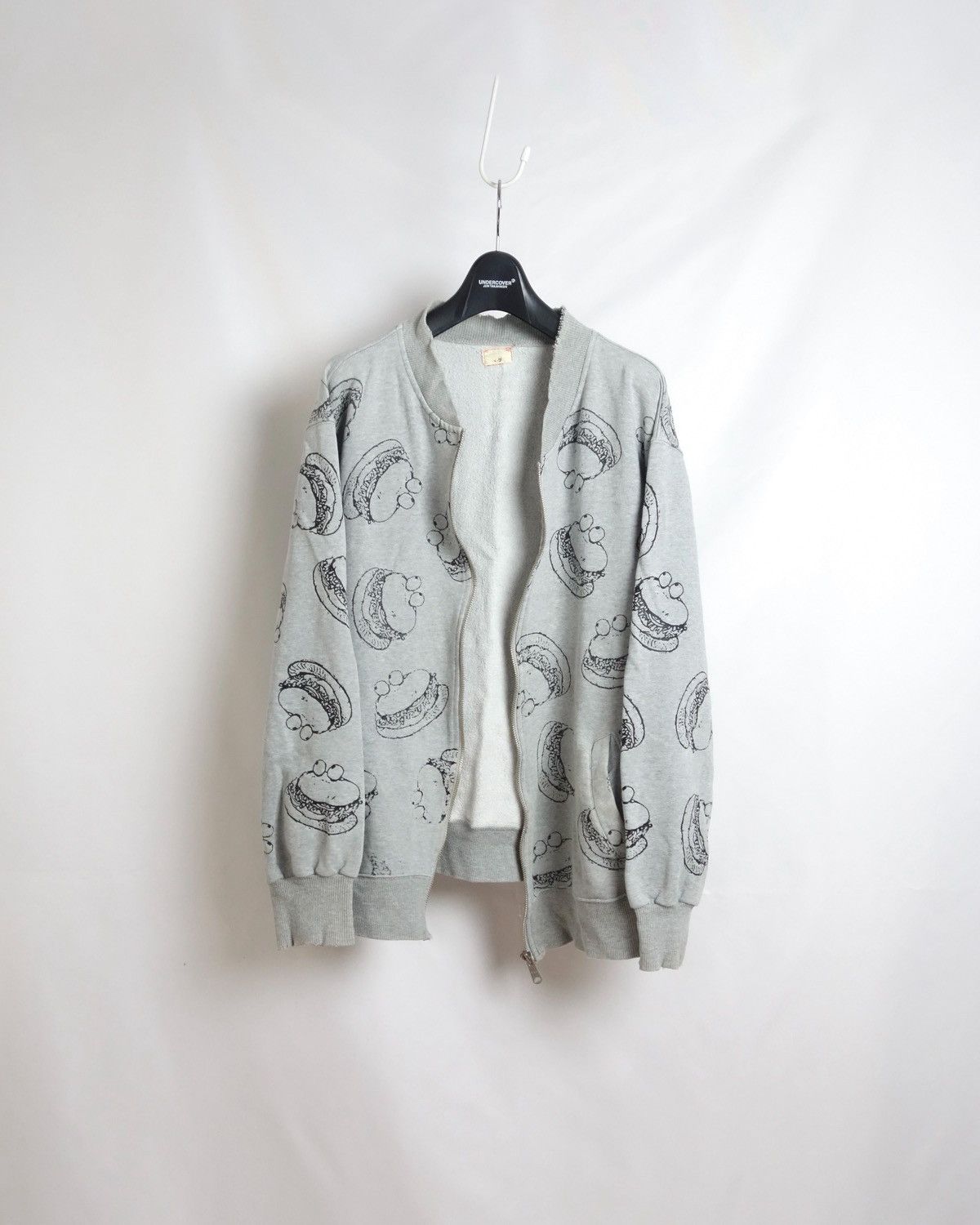 Undercover SS2002 UNDERCOVER “THE ILLUSION OF HAZE” Zip-up Sweat-shirt Size US S / EU 44-46 / 1 - 1 Thumbnail