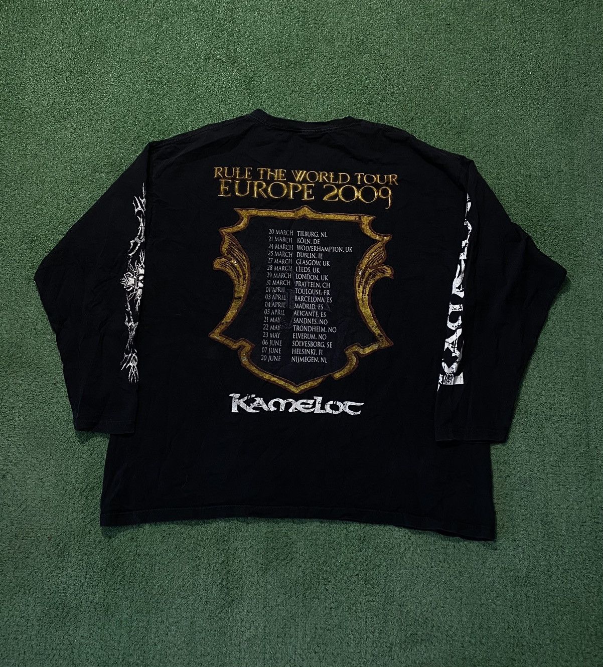 Band Tees × Vintage Kamelot 2009 tour vintage merch tee T-shirt Size US XXL / EU 58 / 5 - 5 Thumbnail