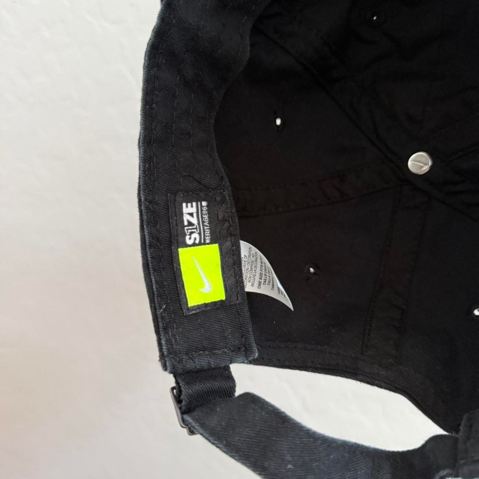 Nike Nike black bucleback hat see Size ONE SIZE - 6 Thumbnail