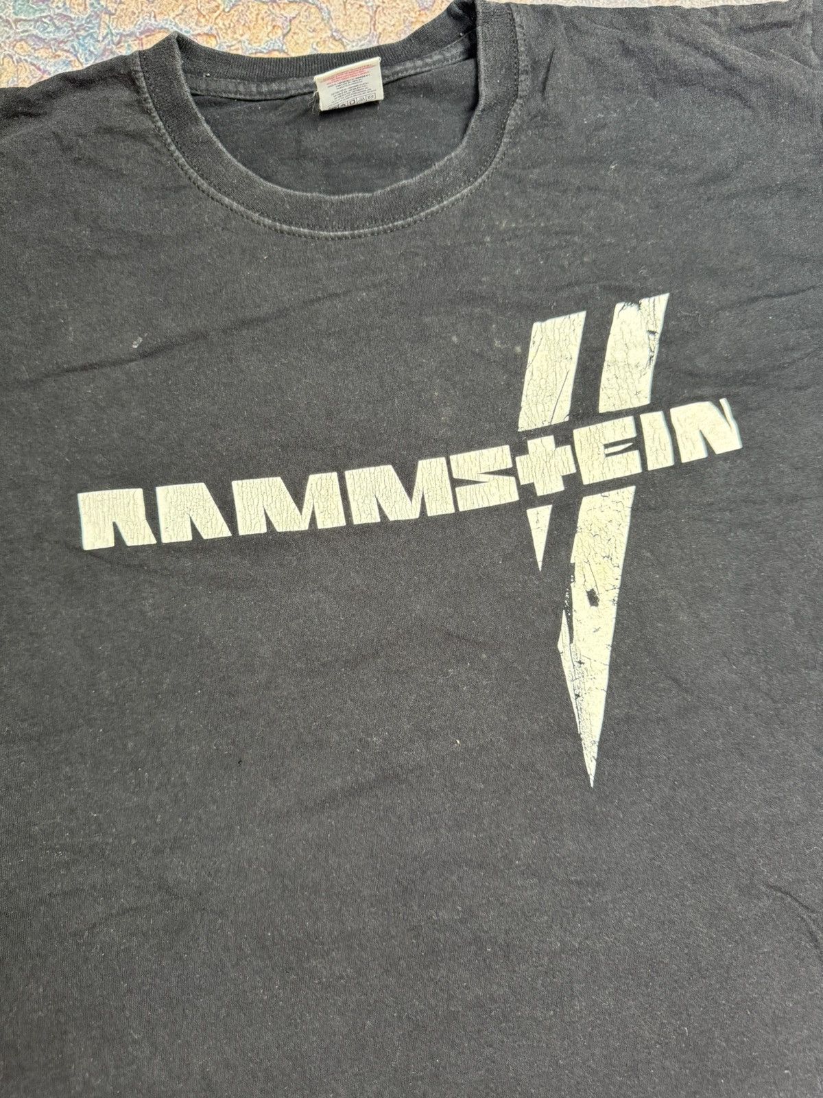 Band Tees Rare Vintage Y2k Rammstein Band Tee Rock Metal Classic Logo Size US L / EU 52-54 / 3 - 3 Thumbnail