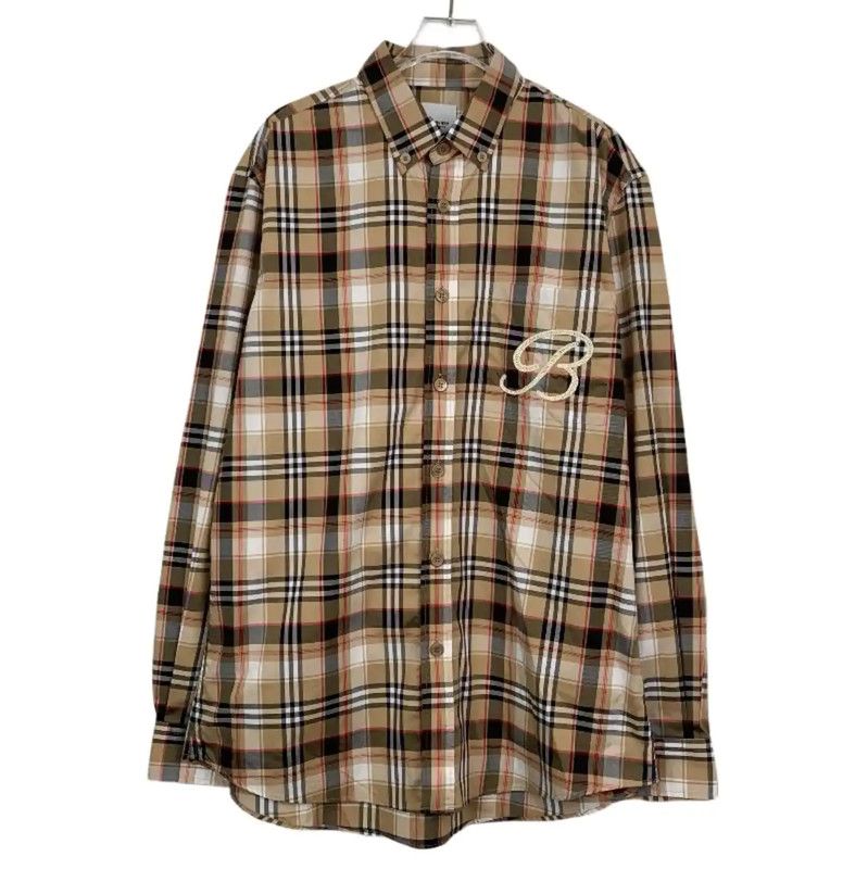 Burberry Burberry Women's Khaki Cotton Shirt Size L / US 10 / IT 46 - 1 Thumbnail
