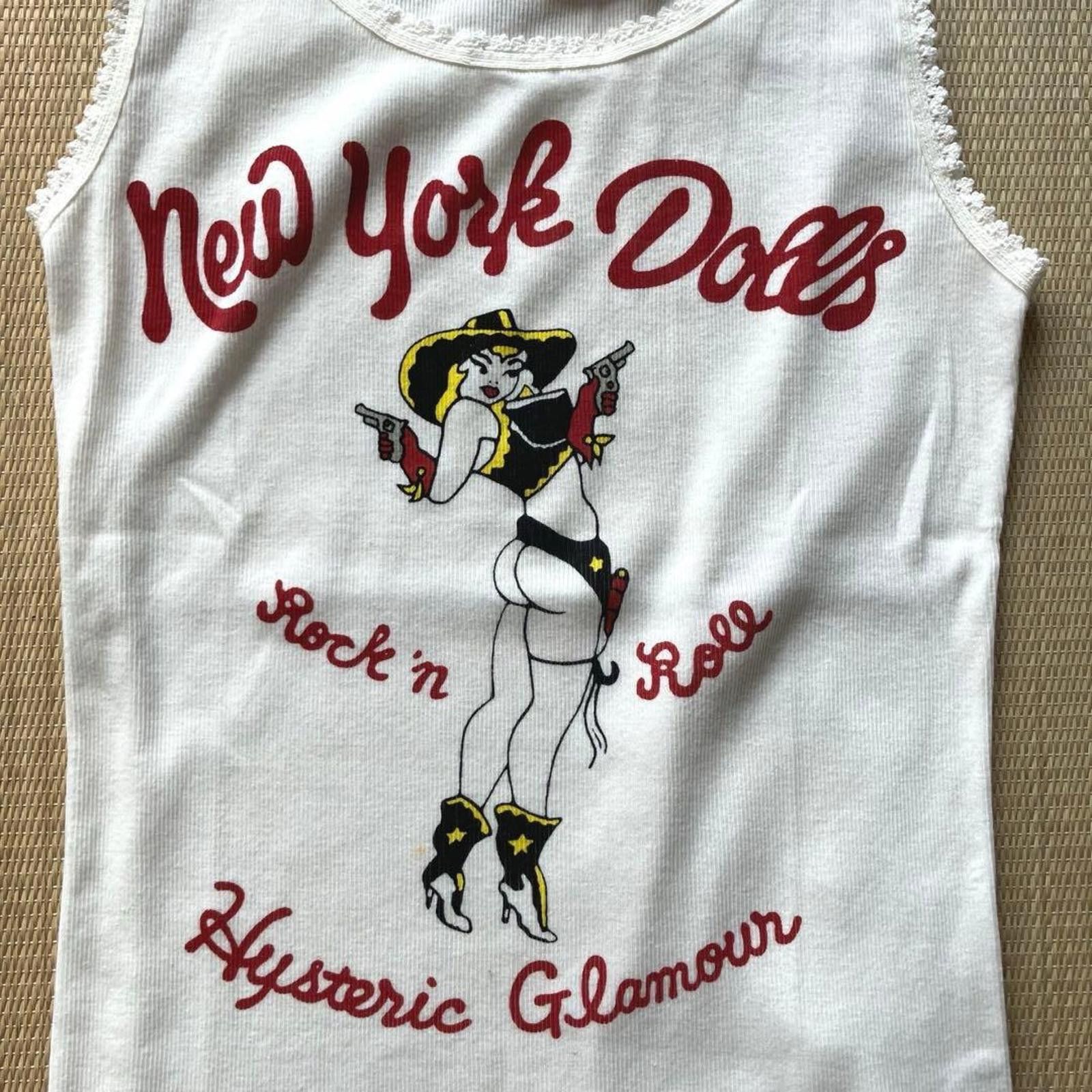 Hysteric Glamour Hysteric Glamour - New York Dolls Rock 'n Roll Sleeveless Size S / US 4 / IT 40 - 2 Thumbnail