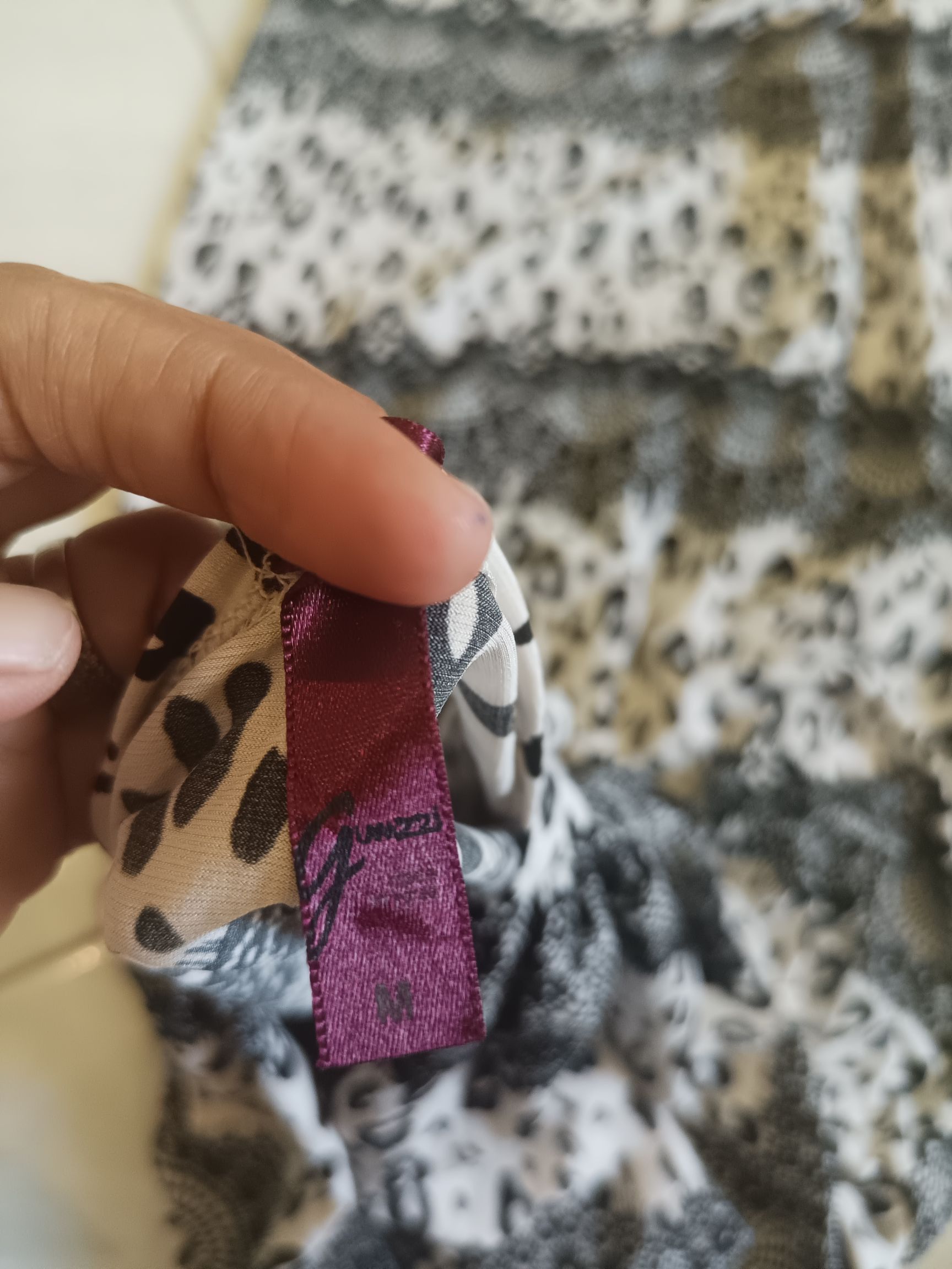 Designer × DressCamp × Japanese Brand GUMZZI Women's Sleeveless Dress Leopard Print Size M / US 6-8 / IT 42-44 - 7 Thumbnail