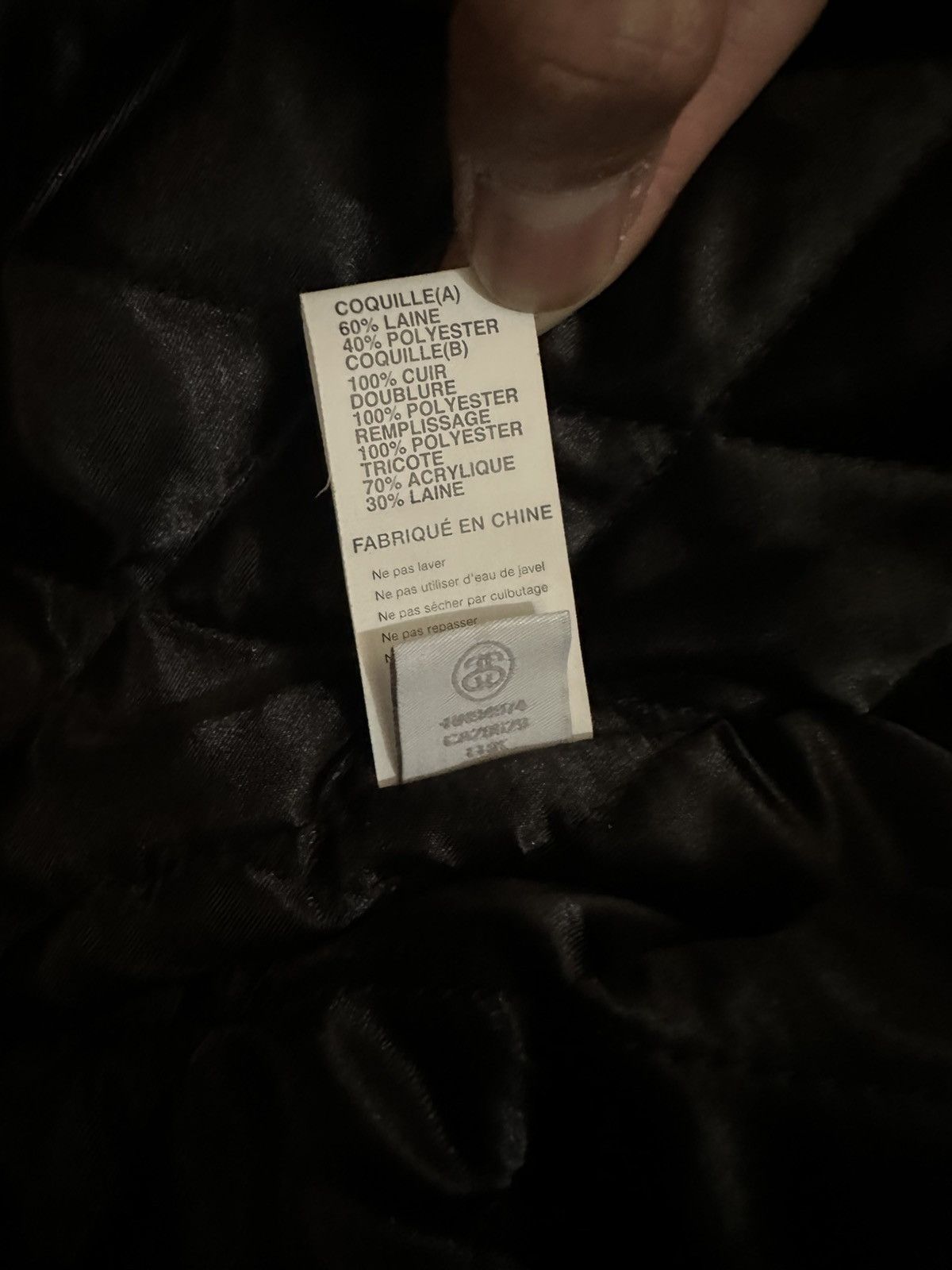 Stussy Stussy 40th Anniversary Varsity Jacket ‘Black’ Size US M / EU 48-50 / 2 - 9 Thumbnail