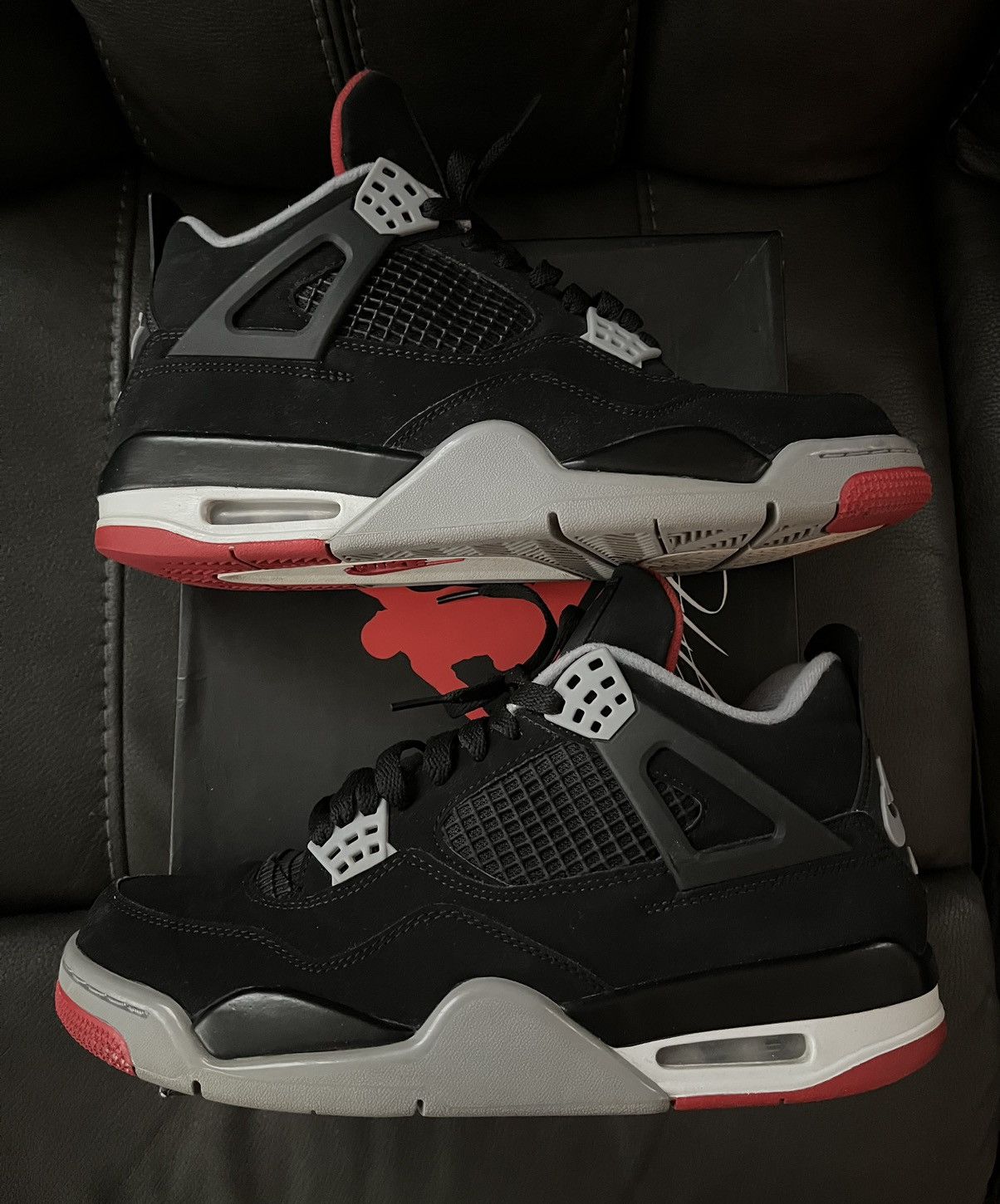 size 9 nike air jordan iv shoes