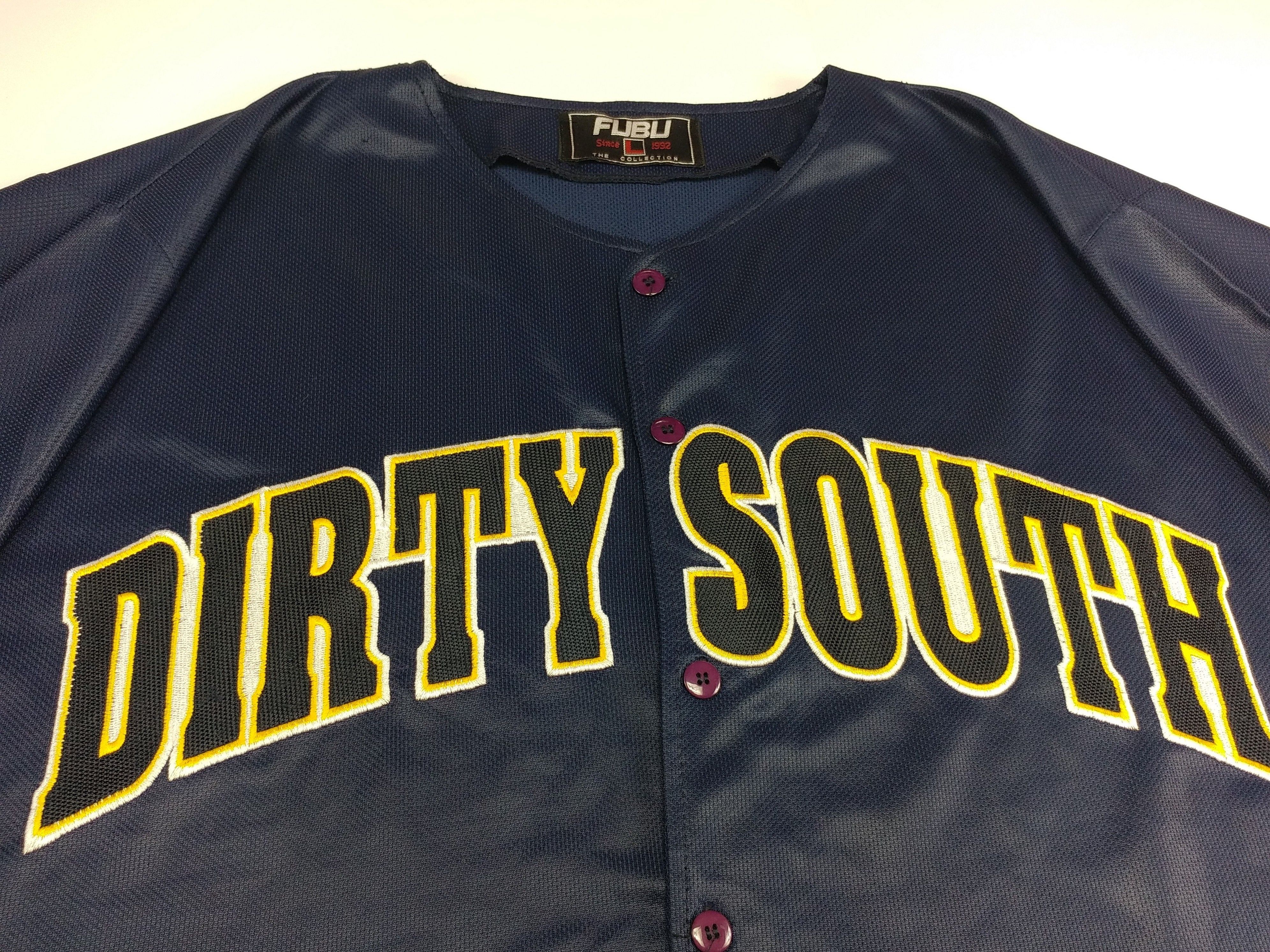 Fubu FUBU jersey, City Series, vintage Dirty South t-shirt L Size US L / EU 52-54 / 3 - 9 Thumbnail