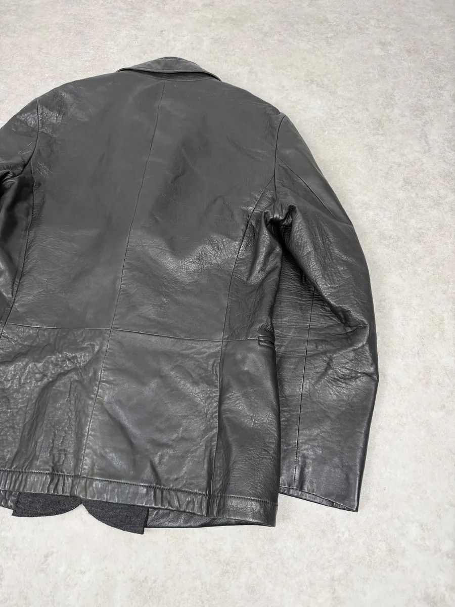 Armani Collezioni 2000s Armani Faded Black Layered Blazer Jacket Size US M / EU 48-50 / 2 - 7 Thumbnail