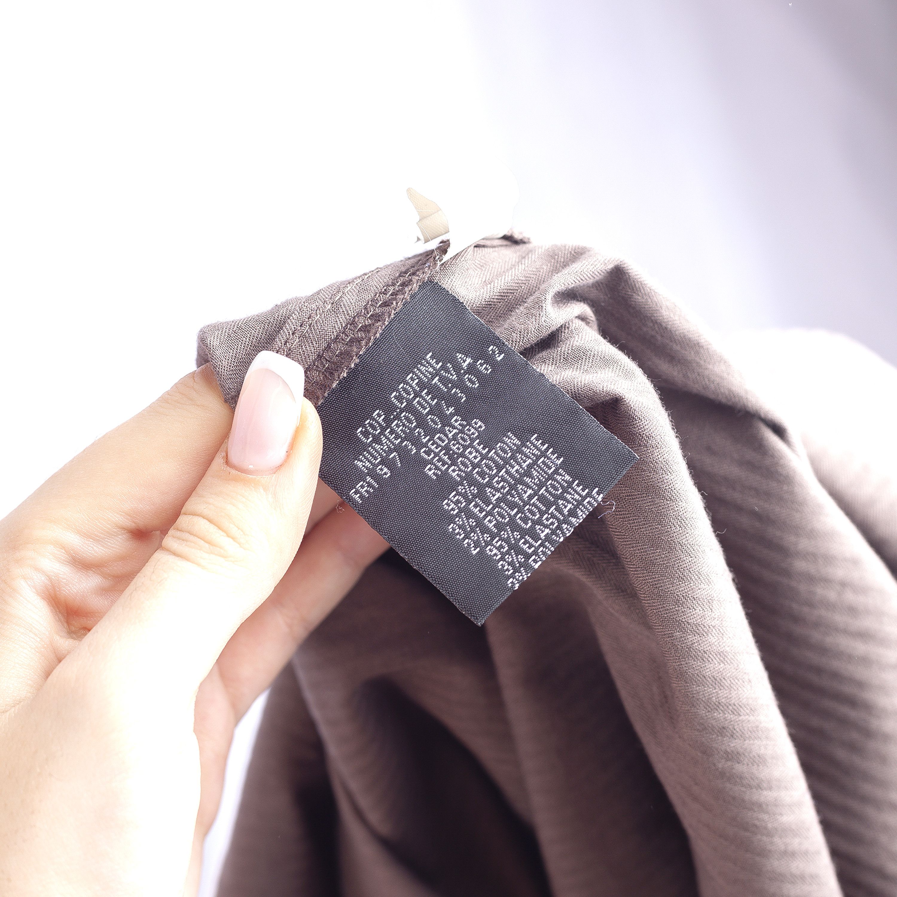 Cop Copine Cop Copine Vintage Asymmetrical Brown/Grey Maxi Dress (M) Size M / US 6-8 / IT 42-44 - 8 Thumbnail