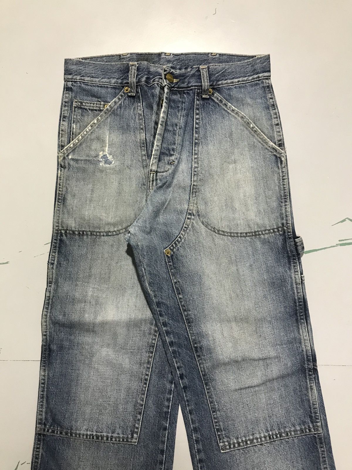 Carhartt Vintage carhartt repaired double knee workwear Size US 30 / EU 46 - 4 Thumbnail