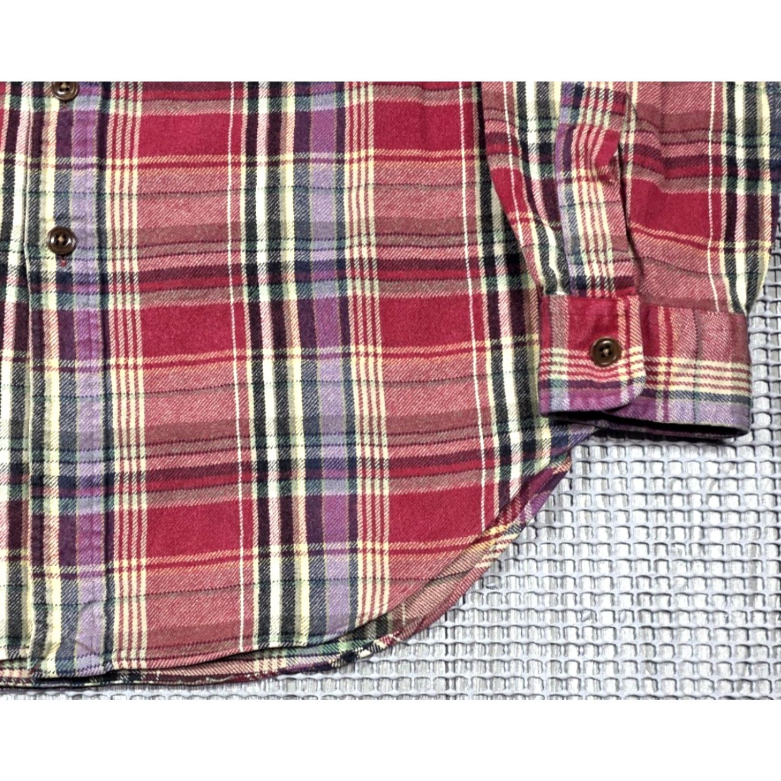 Polo Ralph Lauren Vtg Polo Ralph Lauren Shirt Men L Plaid Button Up Flannel Elbow Patch Hunting Size US L / EU 52-54 / 3 - 5 Thumbnail
