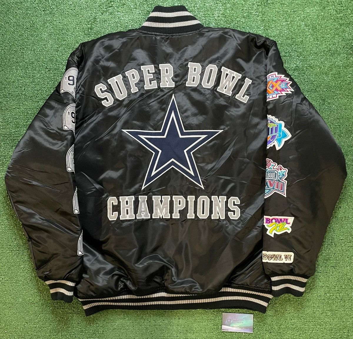 Jeff Hamilton × NFL × Vintage Vintage 1990s Dallas cowboys Jeff Hamilton Super Bowl jacket Size US L / EU 52-54 / 3 - 2 Thumbnail