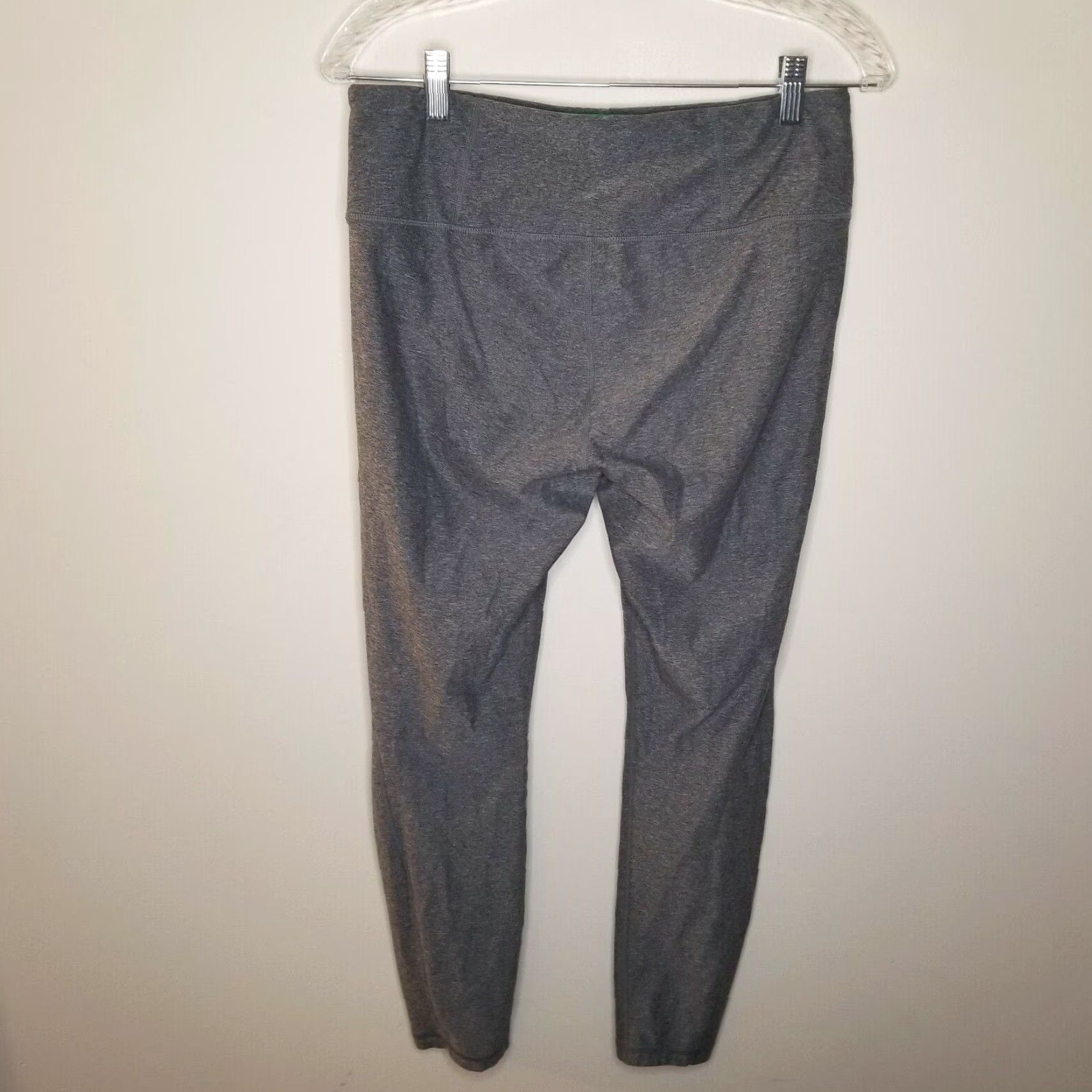 H&M H&M Leggings Adult Medium Gray Full Length Yoga Athletic Womens Size 32" / US 10 / IT 46 - 4 Thumbnail