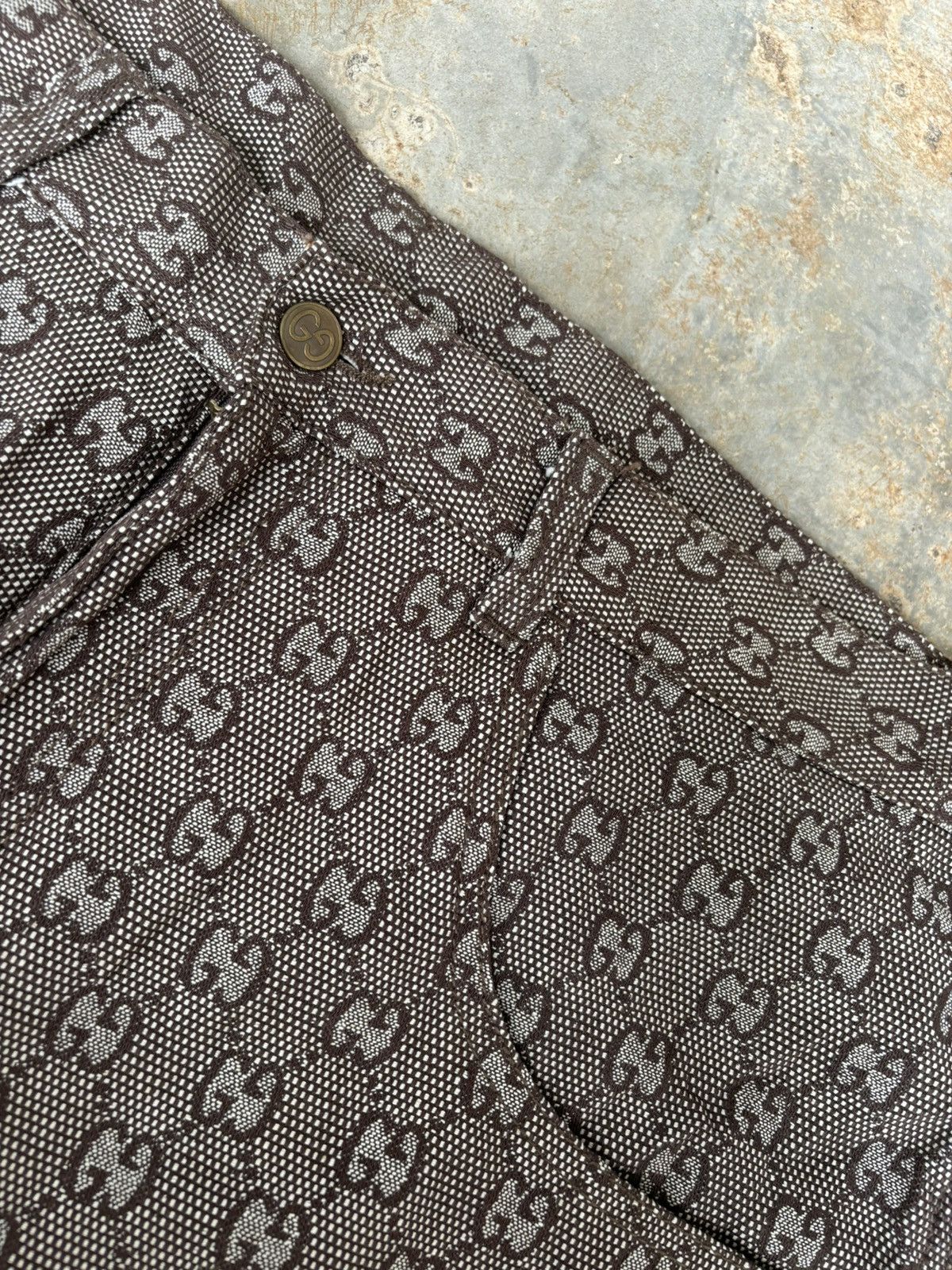 Vintage Gucci Monogram Carpenter Pants