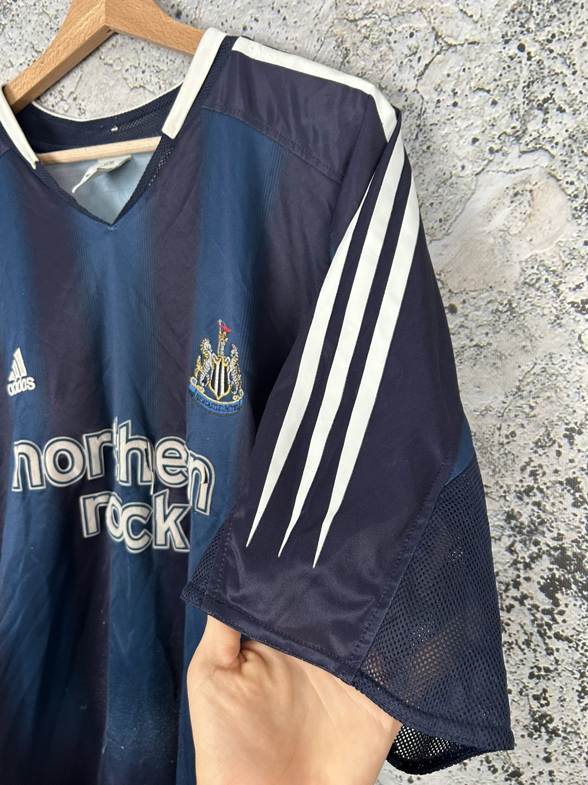 Adidas Vintage Adidas Newcastle United 2004 Soccer Jersey Football Size US L / EU 52-54 / 3 - 5 Thumbnail