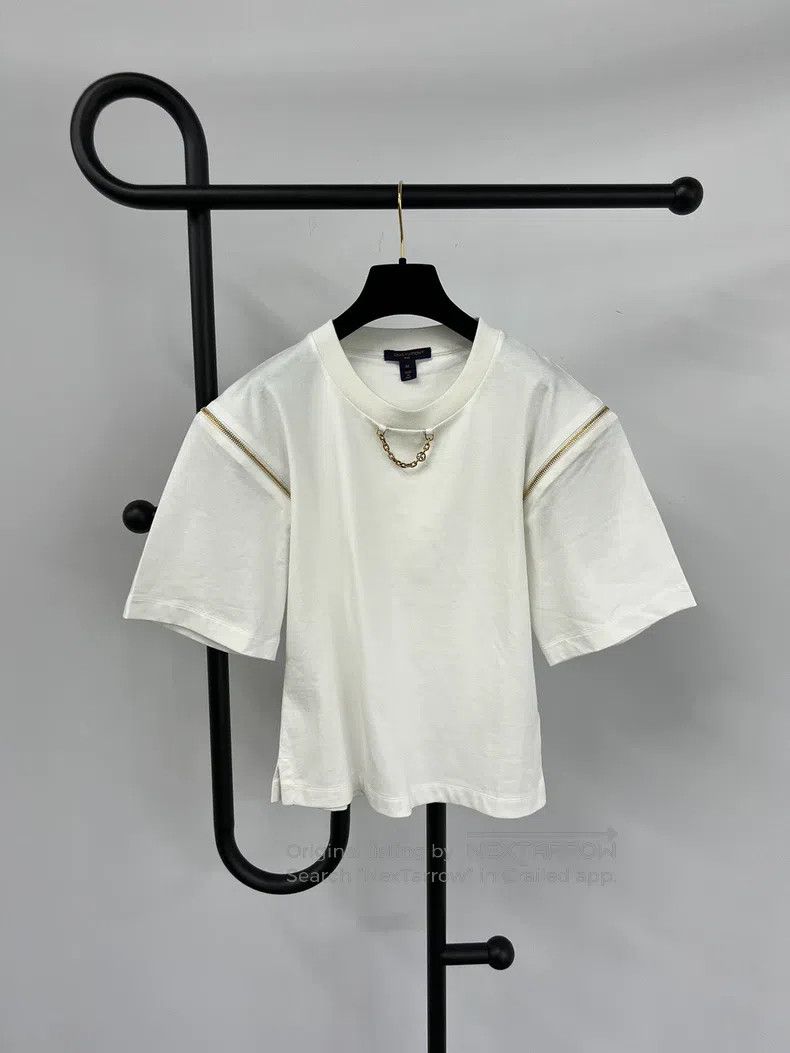 Louis Vuitton Louis Vuitton Presbyprint paneled zipper short sleeve Size M / US 6-8 / IT 42-44 - 1 Thumbnail