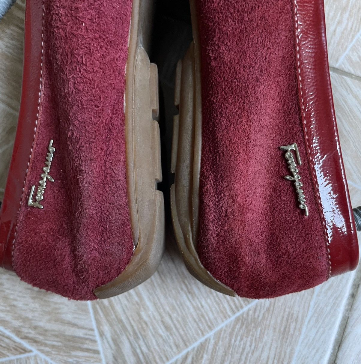 Salvatore Ferragamo Salvatore Ferragamo Parigi Suede Gancini Bit Driving Loafers Size US 8.5 / EU 41-42 - 6 Thumbnail