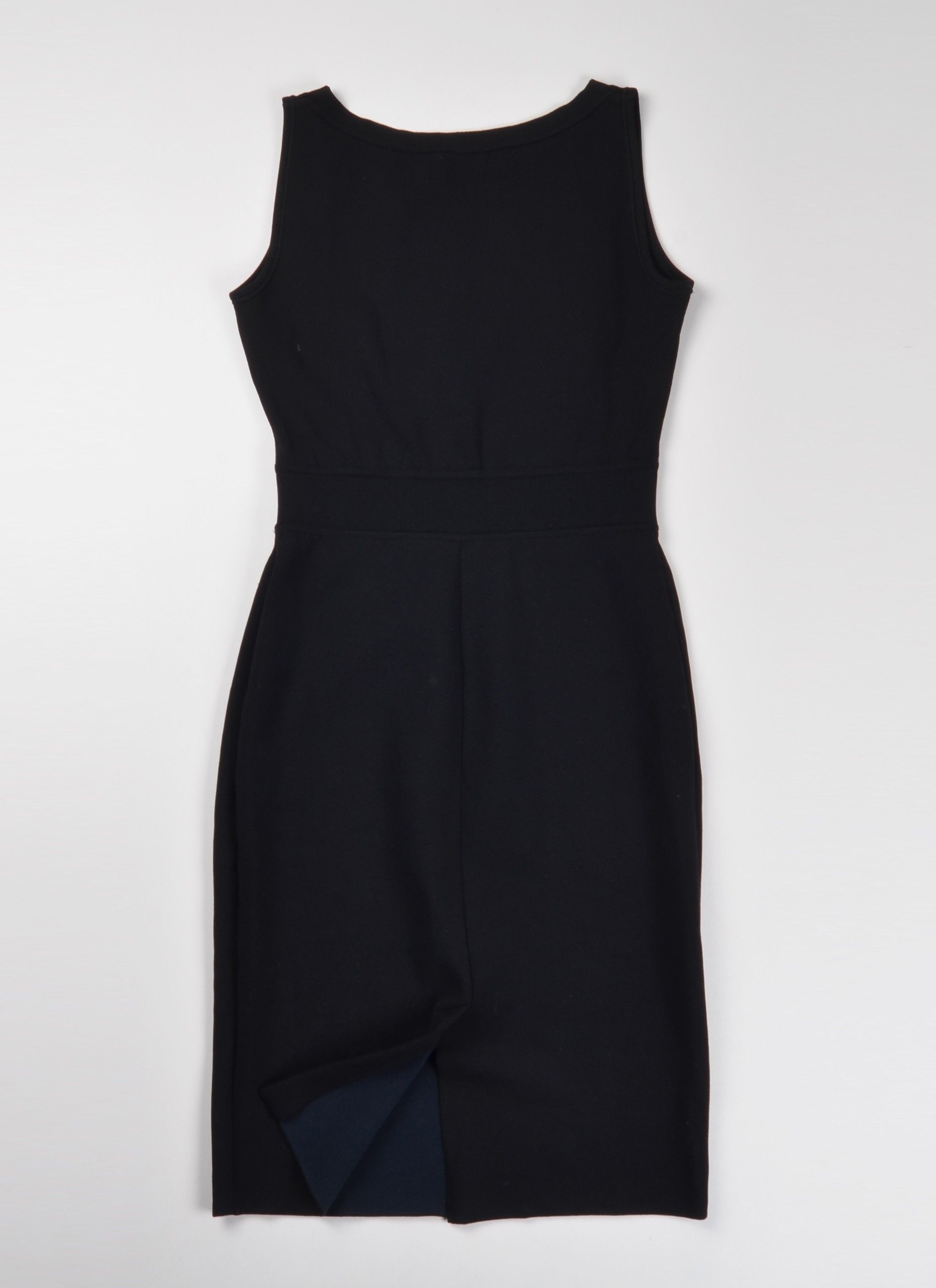 Prada Prada Milano Sleeveless Sheath Minimalist Midi Dress Size L / US 10 / IT 46 - 10 Thumbnail