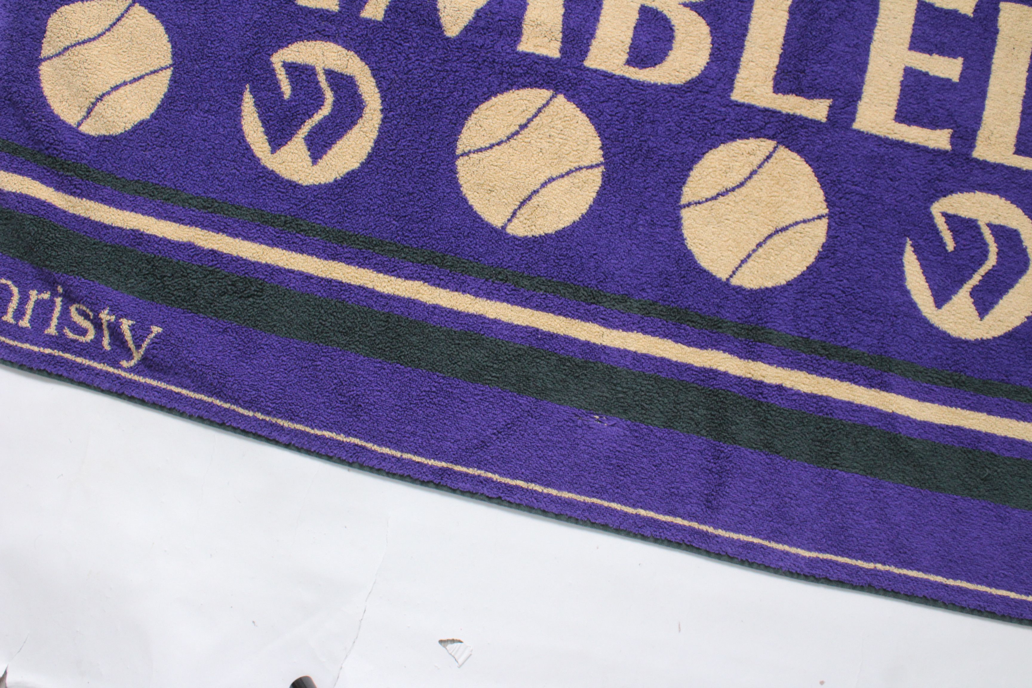 Vintage Roger Federer Wimbeldon The Championships 2009 Cristy Towel Size ONE SIZE - 6 Thumbnail