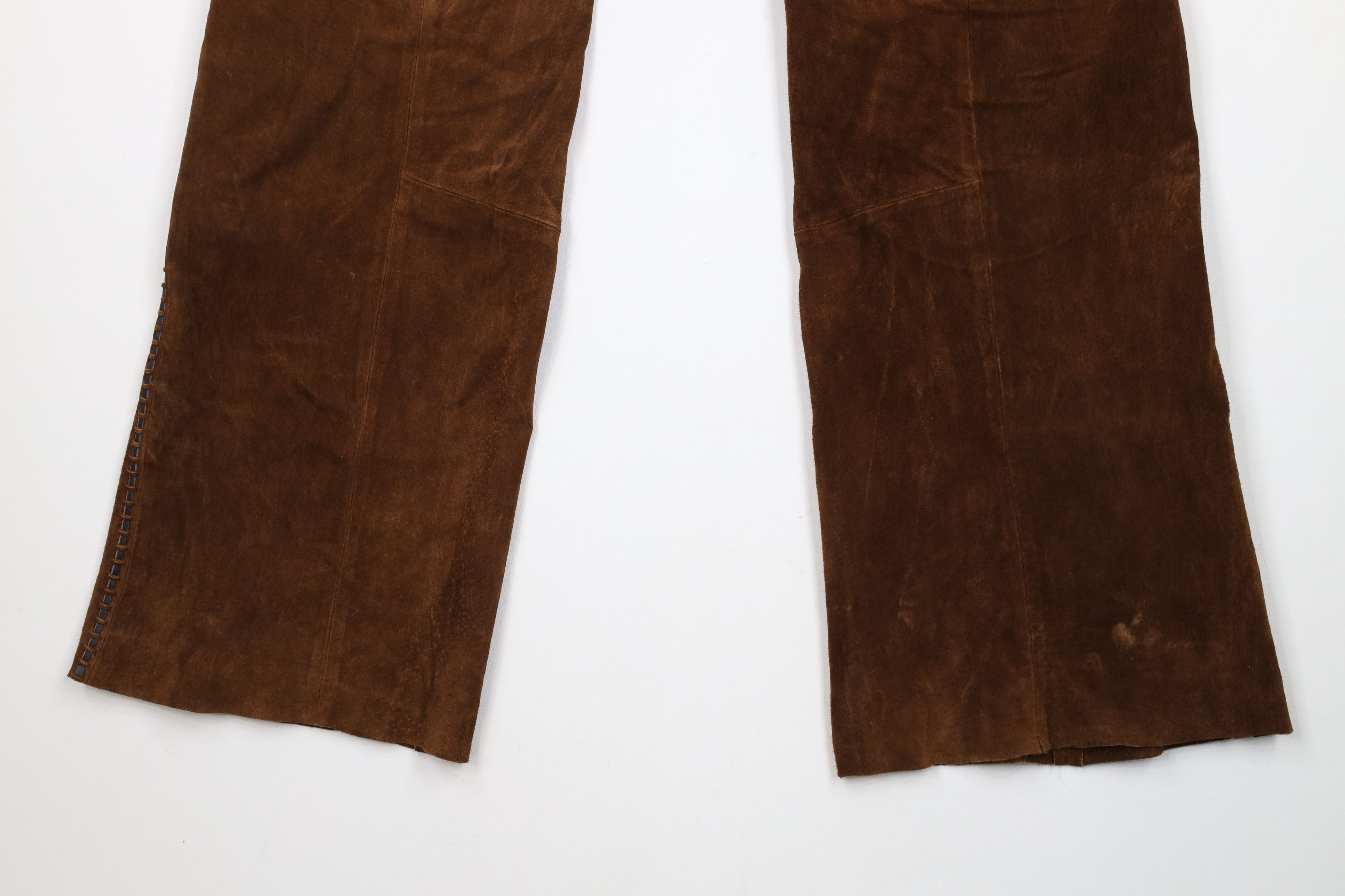 Vintage × Wilsons Leather Vintage Wilsons Leather x Venus Williams Suede Leather Pants Size 34" / US 12 / IT 48 - 12 Thumbnail