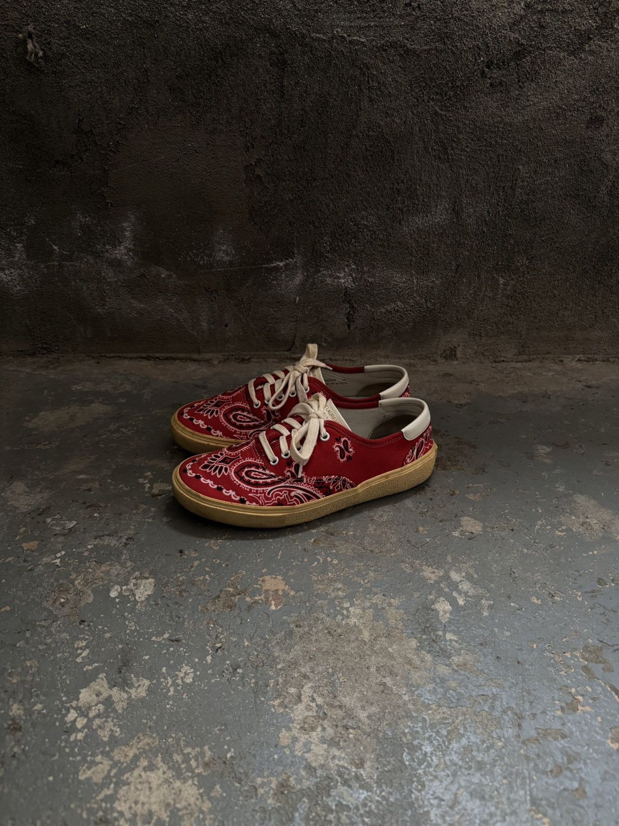 SS14 Paisley 20 Skate Sneaker - sz 42 Hedi Slimane