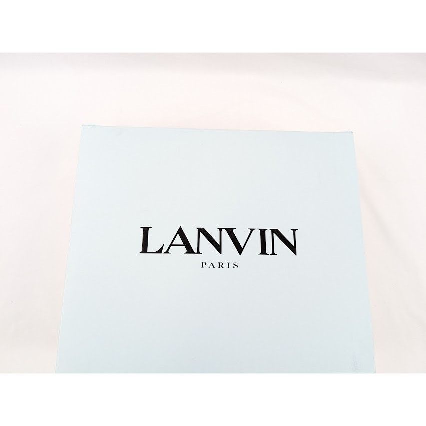 Lanvin o1rshd1 High Sole Low-Top Sneakers in Black/Off White Size US 9 / EU 42 - 15 Thumbnail
