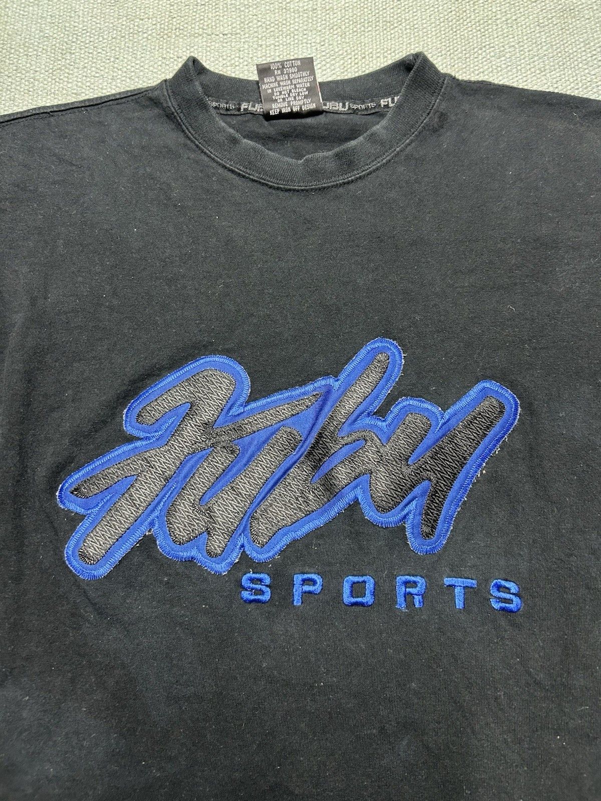 Vintage Vintage y2k t shirt fubu sports embroidered streetwear XL Size US XL / EU 56 / 4 - 2 Thumbnail