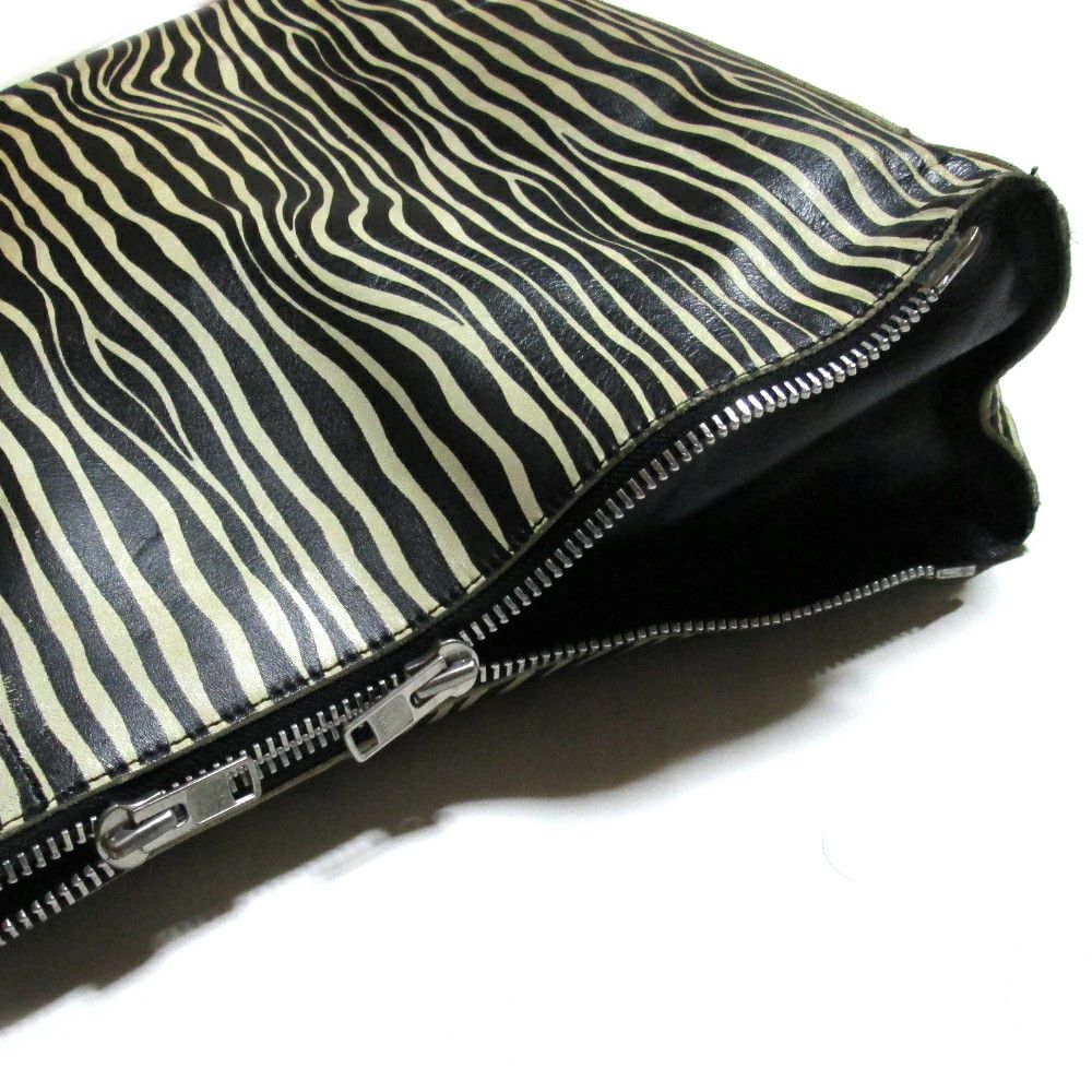 Yohji Yamamoto Yohji Yamamoto Pour Homme Zebra Leather Tote Bag Size ONE SIZE - 3 Thumbnail