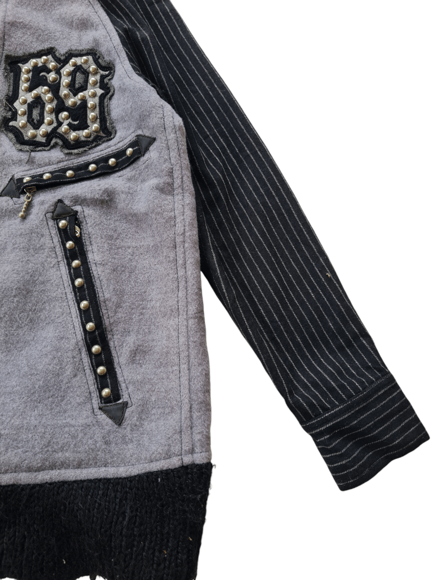 Japanese Brand × Vintage Vintage Wool Jacket Aigon Quins Size US S / EU 44-46 / 1 - 7 Thumbnail