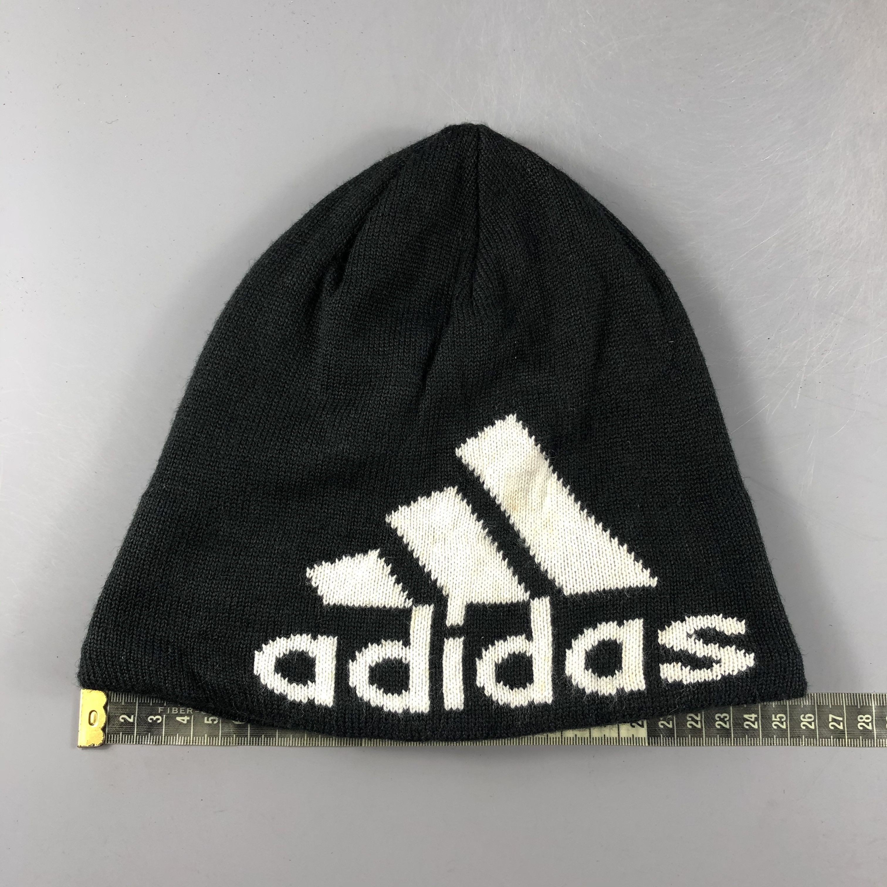 Adidas × Vintage Adidas Big Logo Beanie Snow Hat Snow Cap -D199 Size ONE SIZE - 4 Thumbnail
