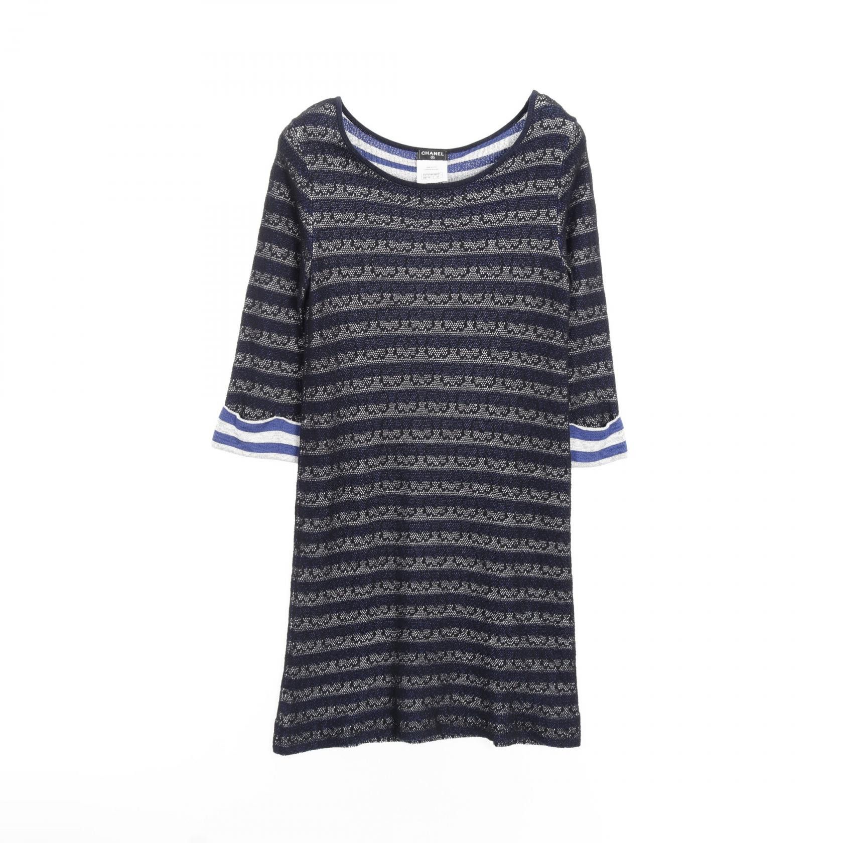 Chanel Chanel CHANEL Cotton Rayon Silk Dress Textile Dresses DUTY FREE for USA Size ONE SIZE - 1 Thumbnail