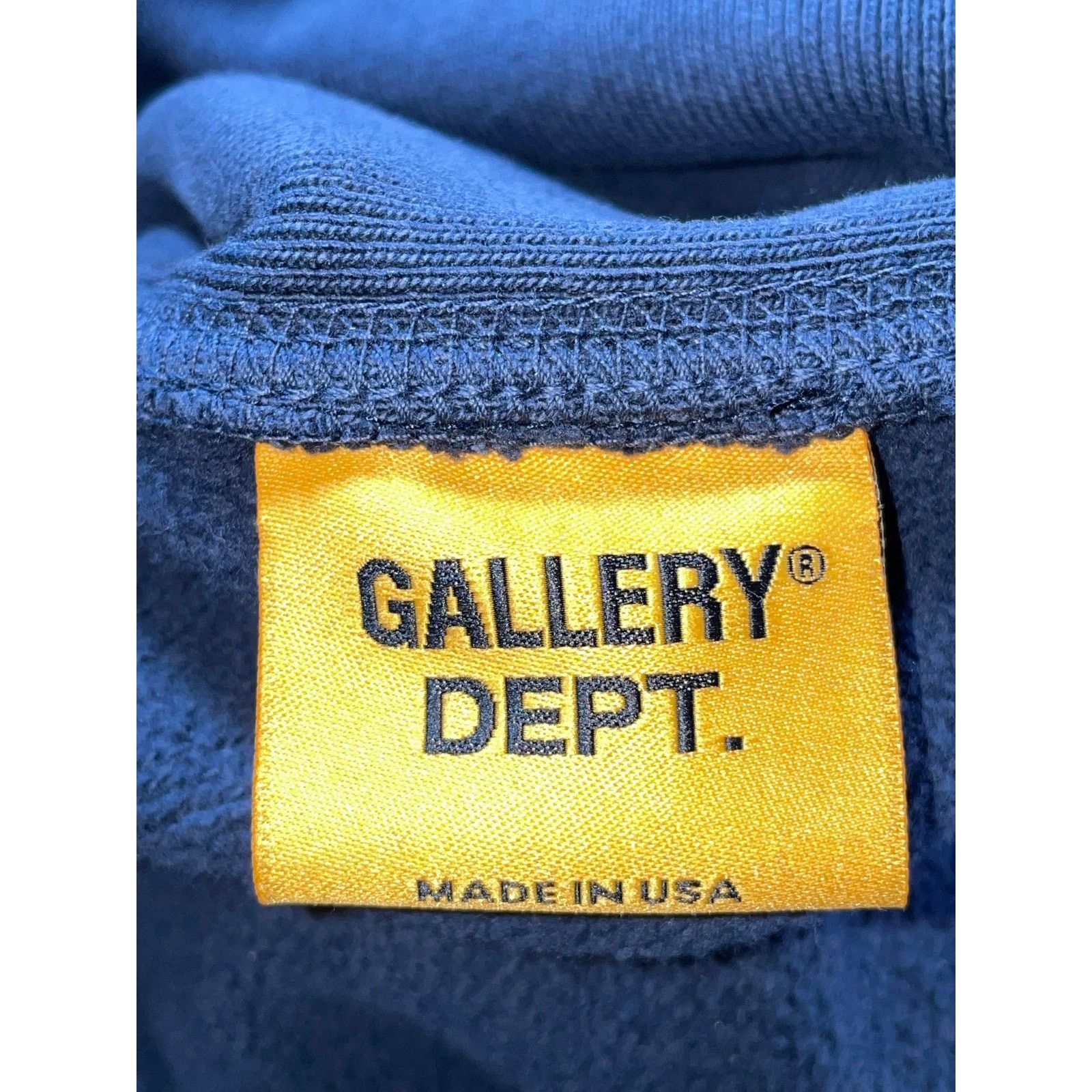 Gallery Dept. Gallery Dept ATK Navy Hoodie Size US M / EU 48-50 / 2 - 5 Thumbnail