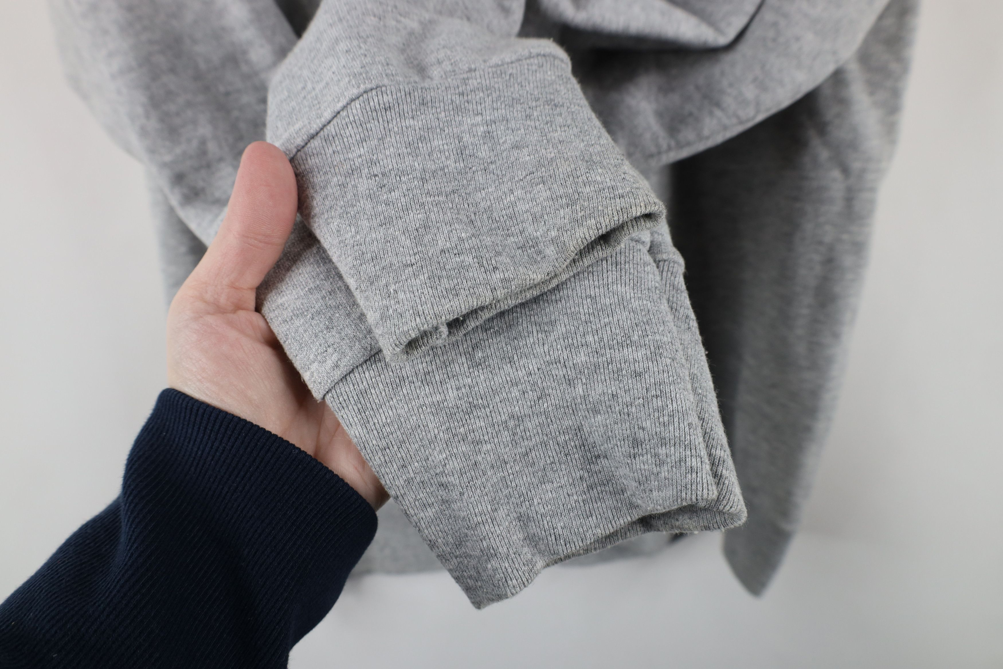 Vintage Vintage 90s Streetwear Crewneck Sweatshirt Heather Gray Size US M / EU 48-50 / 2 - 7 Thumbnail