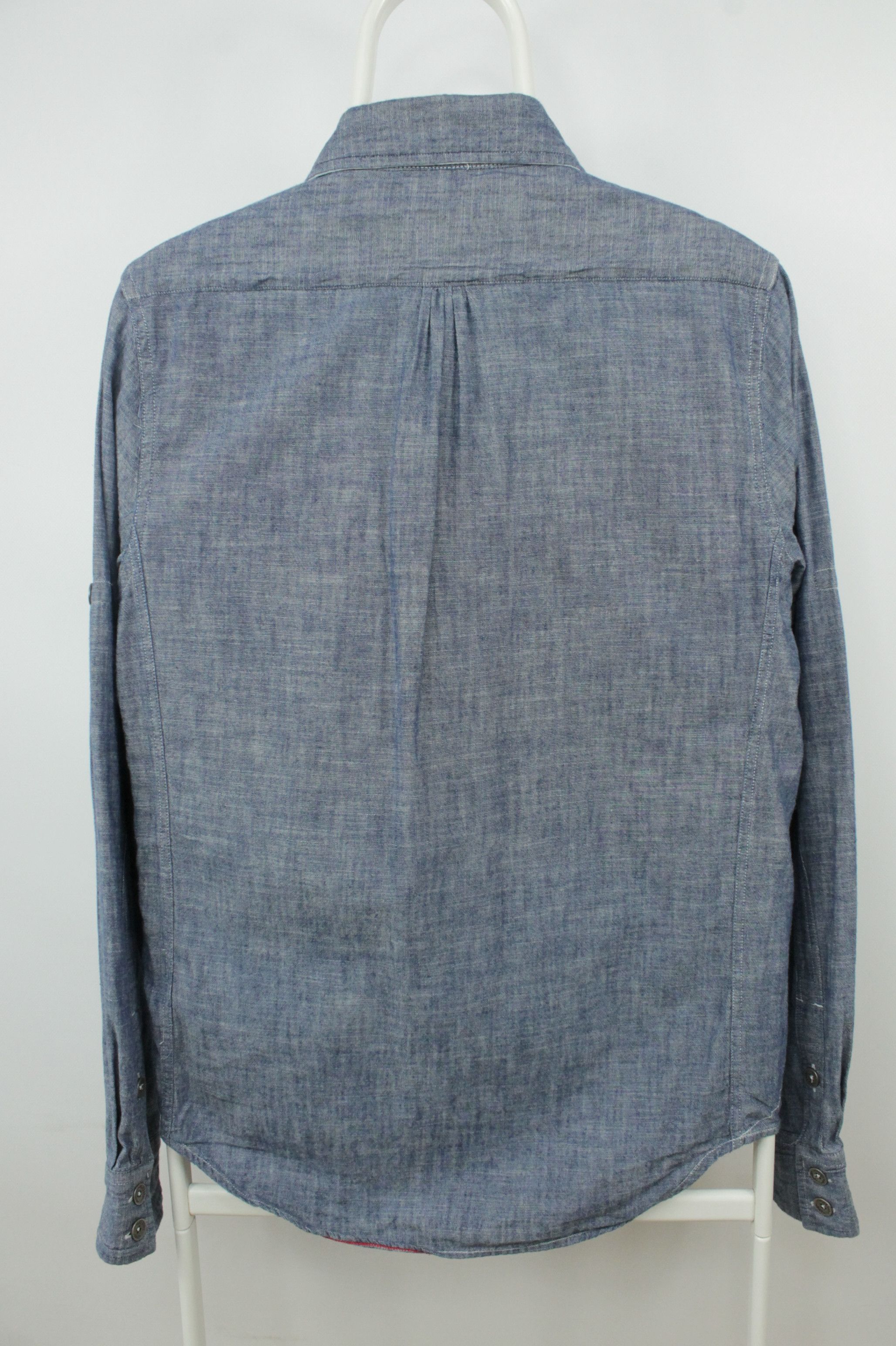 Gilded Age Gilded Age NYC Blue Cotton Shirt Men's Size US M / EU 48-50 / 2 - 5 Thumbnail