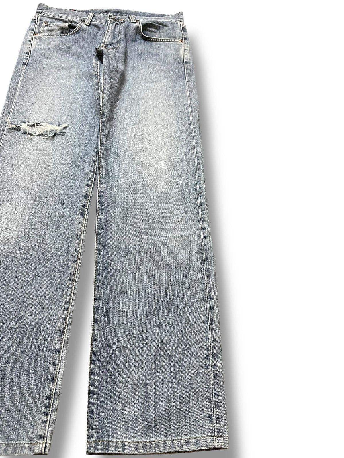 Edwin Vintage Edwin 503zz Faded Distressed Denim Size US 31 - 4 Thumbnail