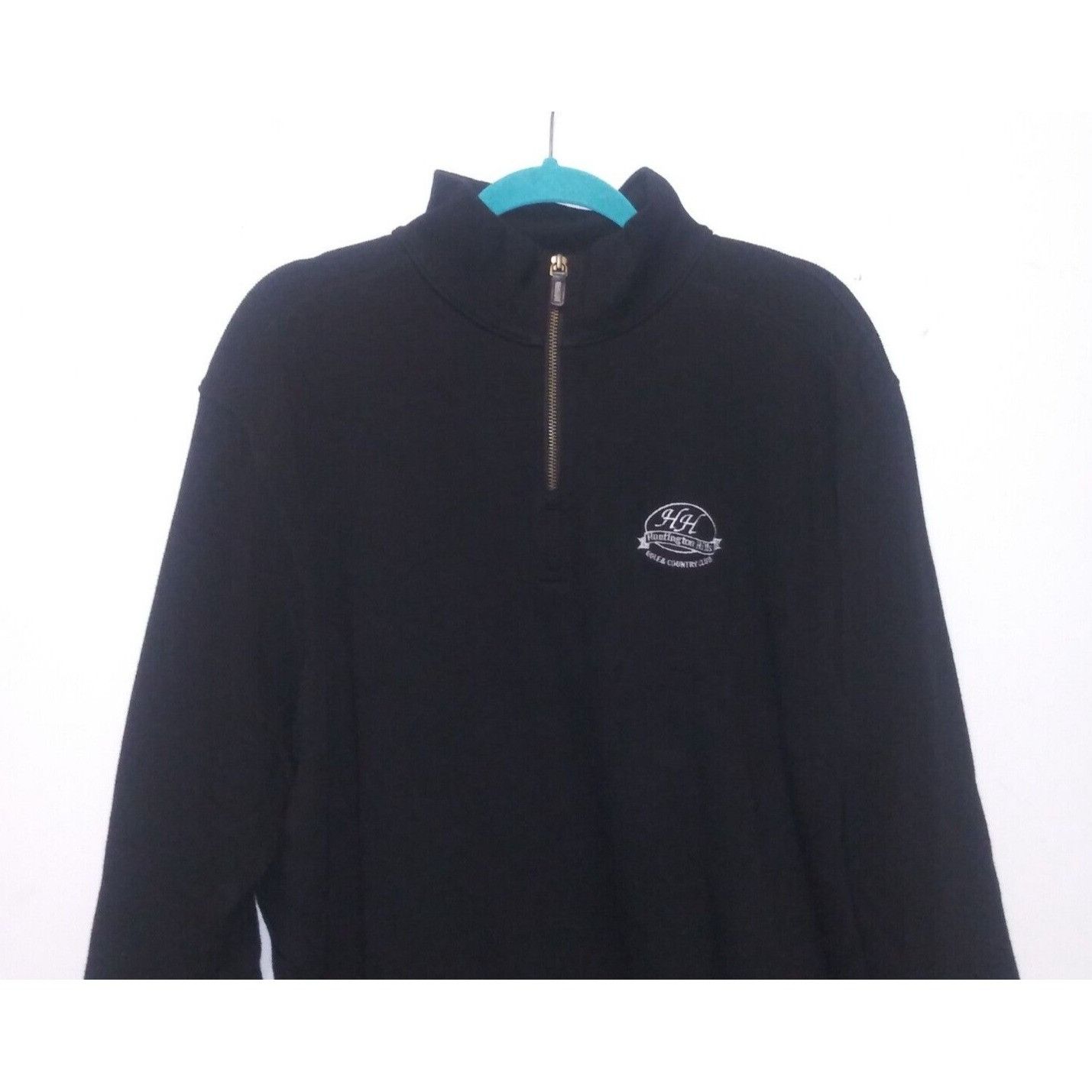 Designer Divots Sweater pullover Mens Sz L Huntington Hills Golf Club Size US L / EU 52-54 / 3 - 3 Thumbnail