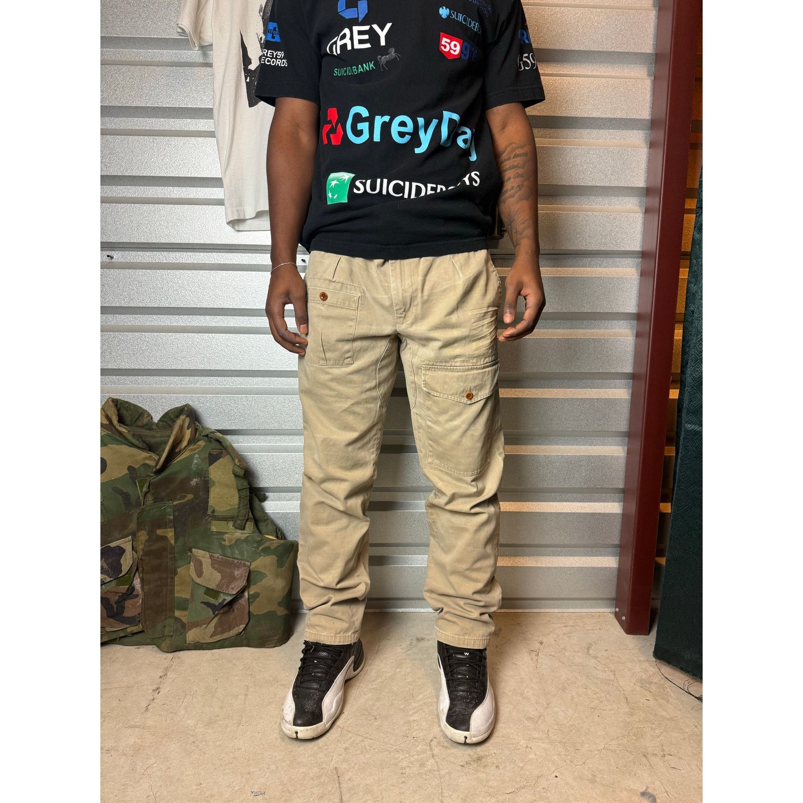 Polo Ralph Lauren Polo Ralph Lauren tan cargo pants pants Size US 34 / EU 50 - 1 Thumbnail