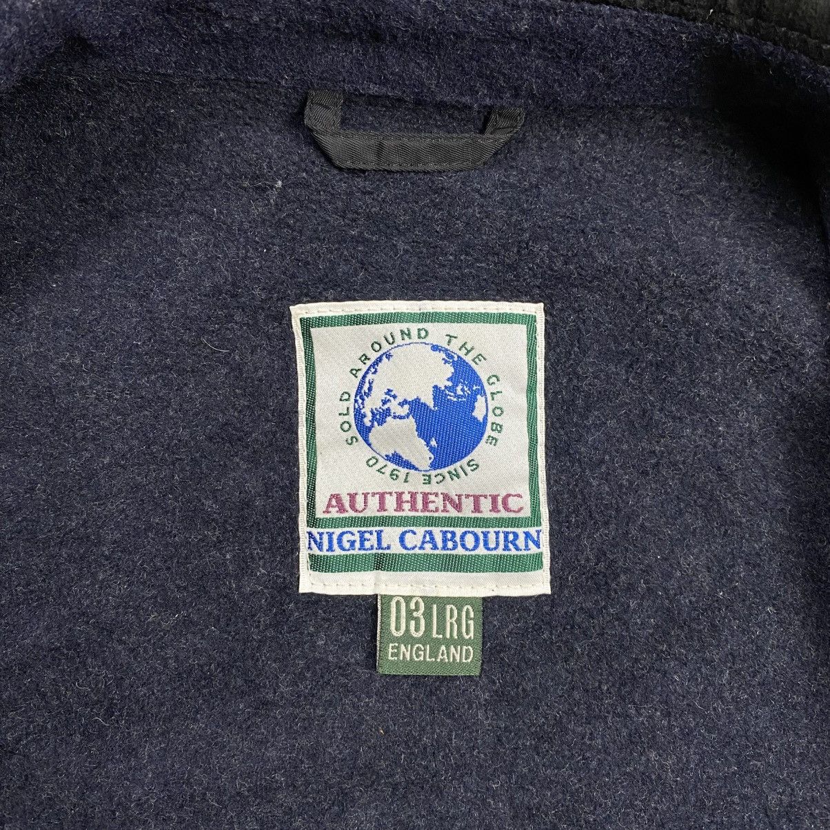 Nigel Cabourn Vintage Archive Nigel Cabourn leather jacket mix nylon Size US XL / EU 56 / 4 - 10 Thumbnail