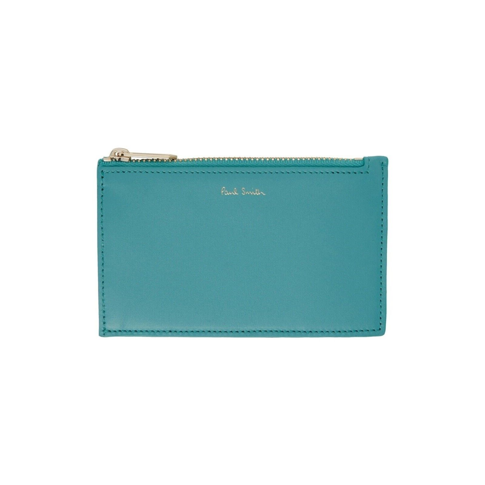 Paul Smith NWT $250 Paul Smith Zip Wallet Multistripe. Turquoise-Italy. Size ONE SIZE - 2 Thumbnail