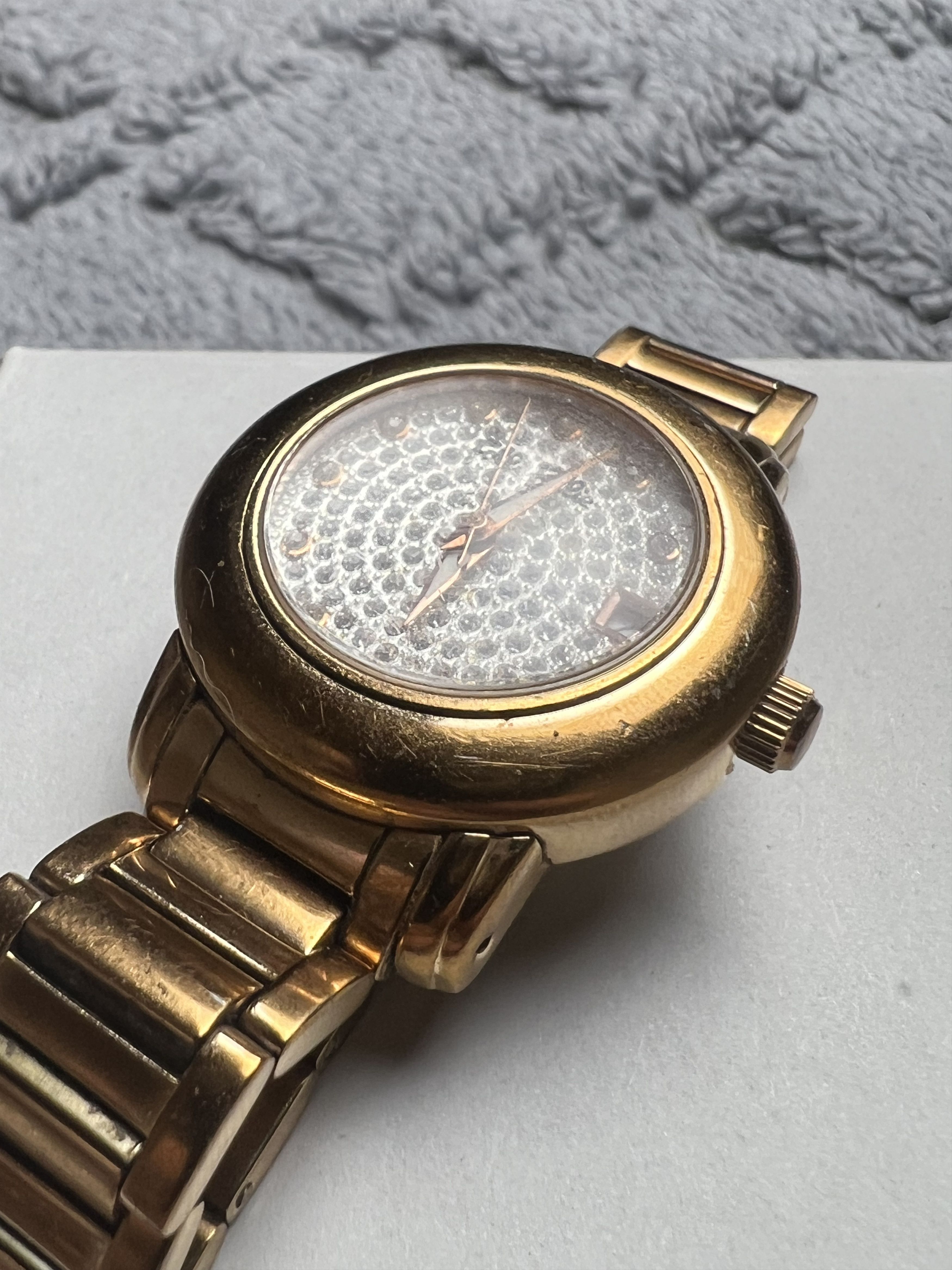 Hysteric Glamour × Vintage Glamour Minimalistic Rhinestones Folli Follie Bracelet Watch Size ONE SIZE - 9 Thumbnail