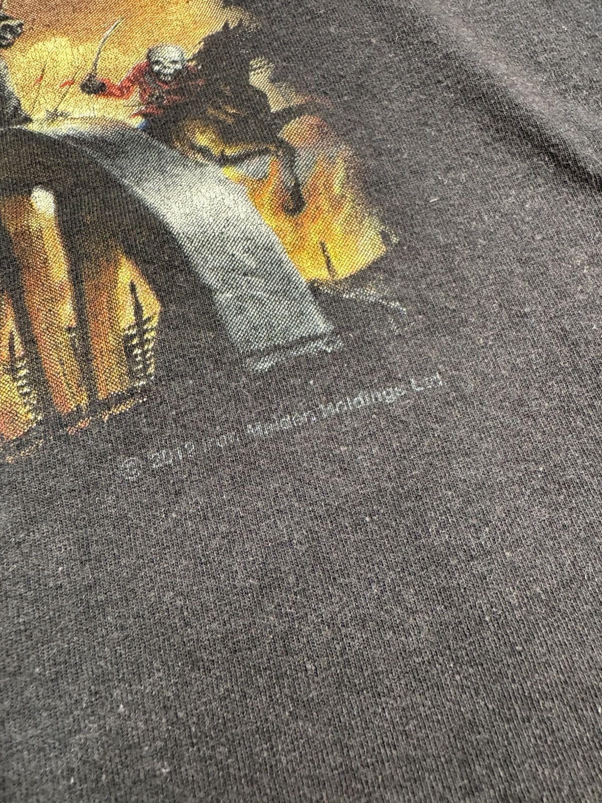 Band Tees × Iron Maiden Rare Vintage Iron Maiden Maiden England 2012 Tour T-Shirt Size US L / EU 52-54 / 3 - 3 Thumbnail