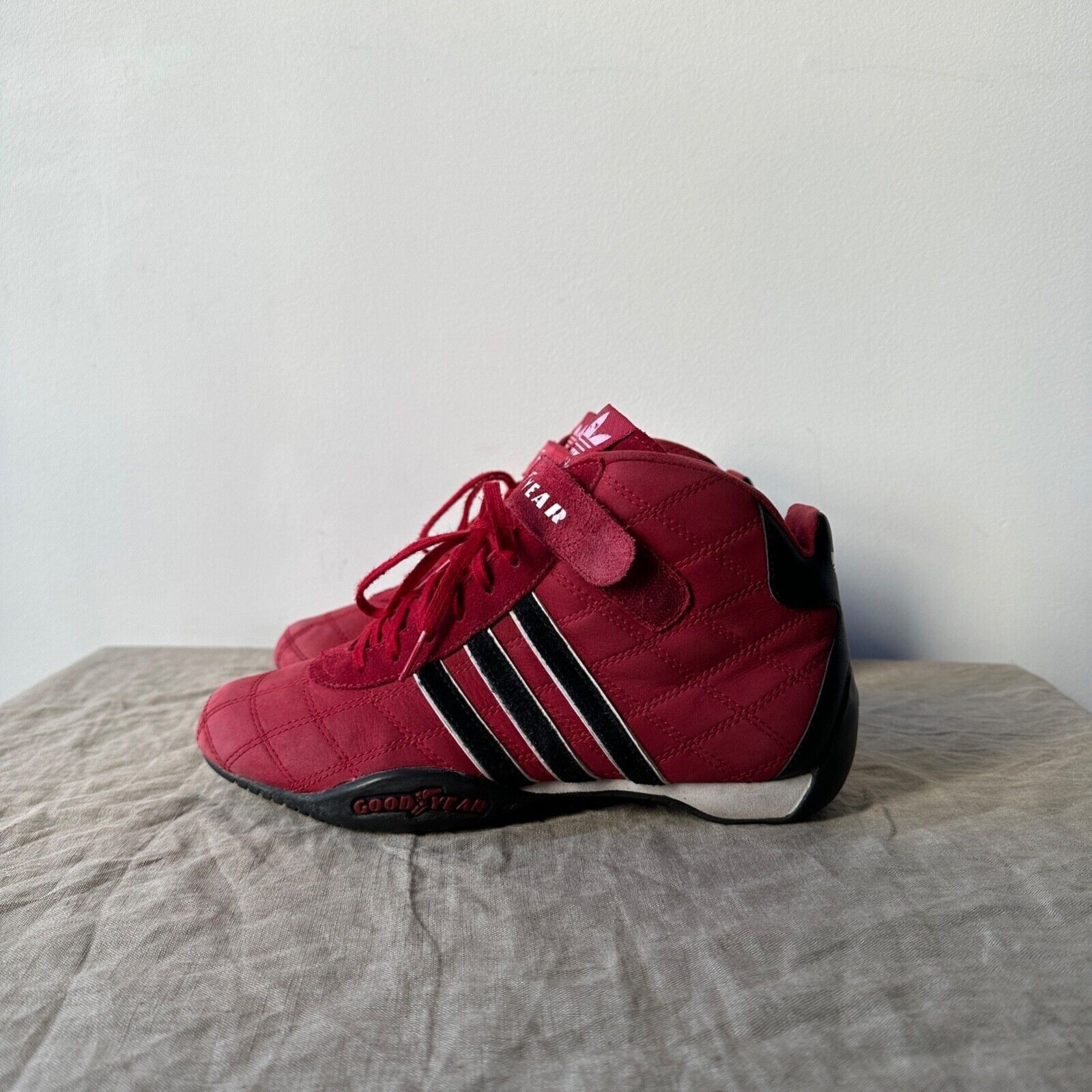 Adidas Adidas Original Goodyear Racing Flat Mid Sneakers 8286AC Size US 8 / IT 38 - 2 Thumbnail