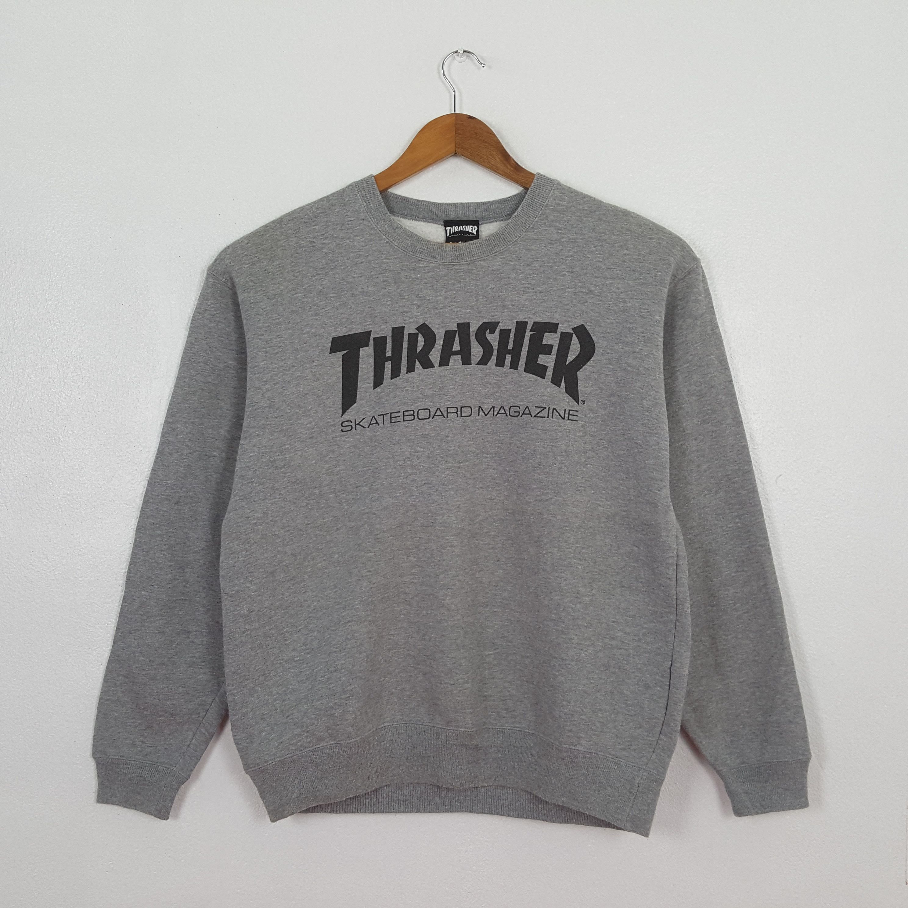 Thrasher Vintage Thrasher Skateboard Magazine Sweatshirt C320N25 Size US L / EU 52-54 / 3 - 1 Thumbnail