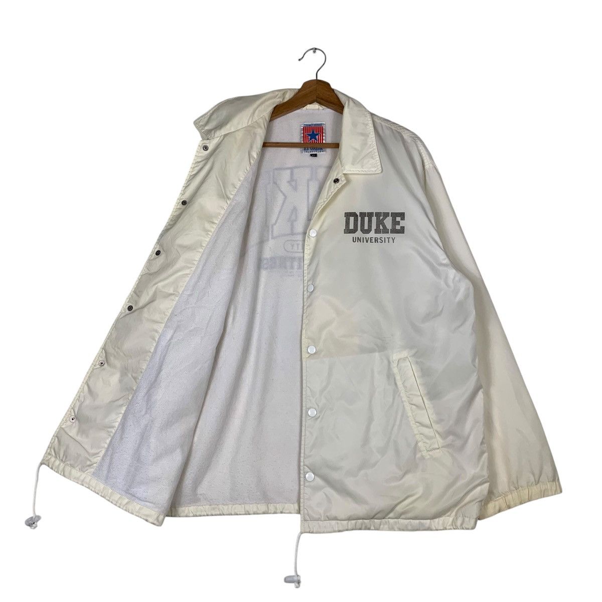 Vintage DUKE UNIVERSITY Sport & Fitness Coach Jacket #1322-C60 Size US XL / EU 56 / 4 - 11 Thumbnail