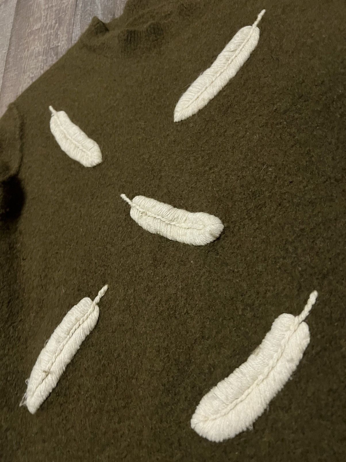 Valentino Valentino Spa Feather Wool Cattle Cashmere Sweater Size M / US 6-8 / IT 42-44 - 2 Thumbnail