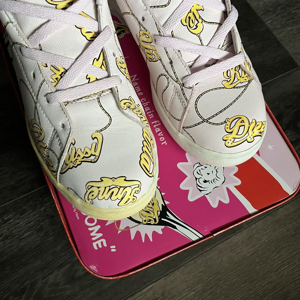 Pharrell RARE OG BBC ICE CREAM REEBOK NAME CHAIN BOUTIQUE LOW SHOES Size US 9 / IT 39 - 7 Thumbnail