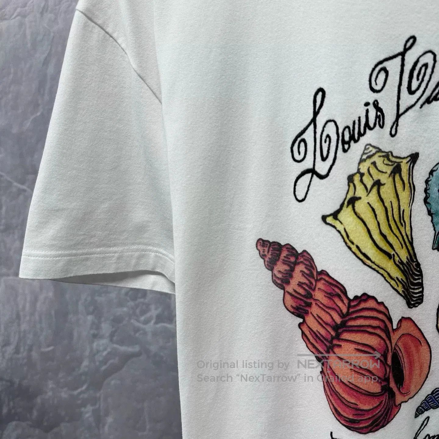 Louis Vuitton louis vuitton fw24 shell embroidery t-shirt. Size L / US 10 / IT 46 - 3 Thumbnail