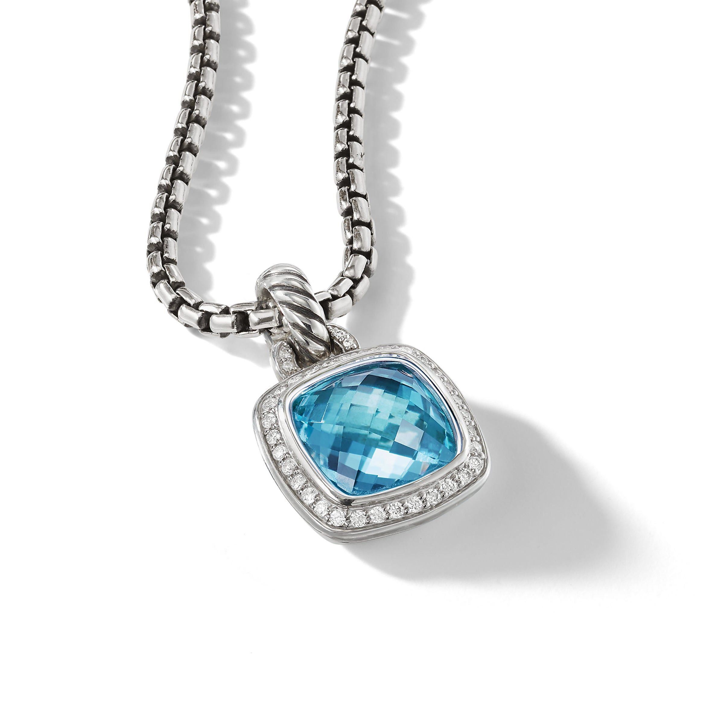 David Yurman o1w1db10525 D12308D Size:6/ Pendant in Silver with Diamond Size ONE SIZE - 3 Thumbnail