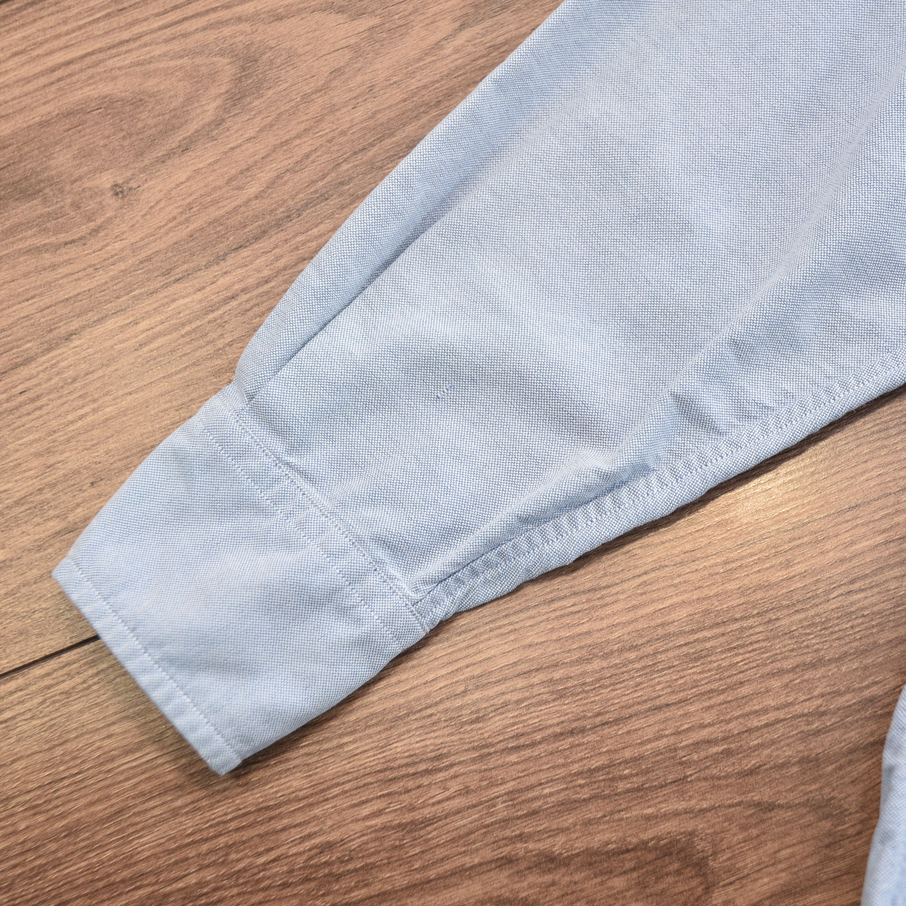 Ralph Lauren RALPH LAUREN Sport Light Blue Oxford Cotton Shirt Oversized Size S / US 4 / IT 40 - 10 Thumbnail