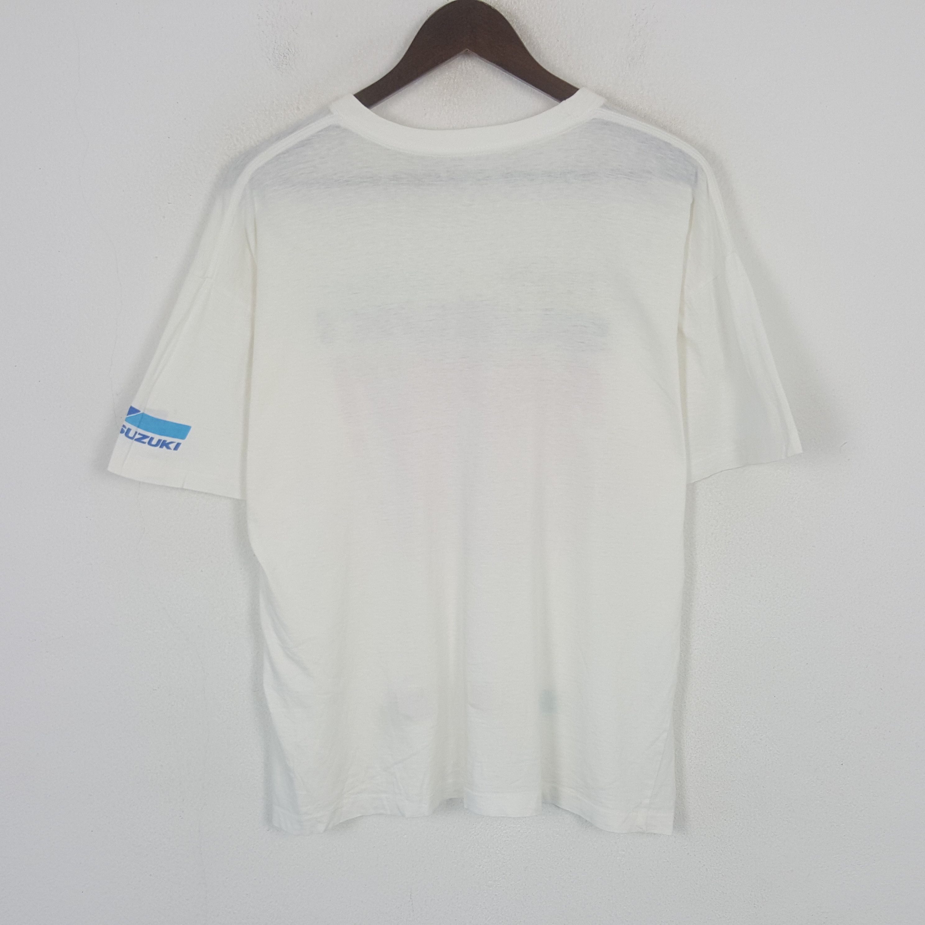 Japanese Brand Vintage Team Suzuki Sport T-shirt Size US L / EU 52-54 / 3 - 3 Thumbnail