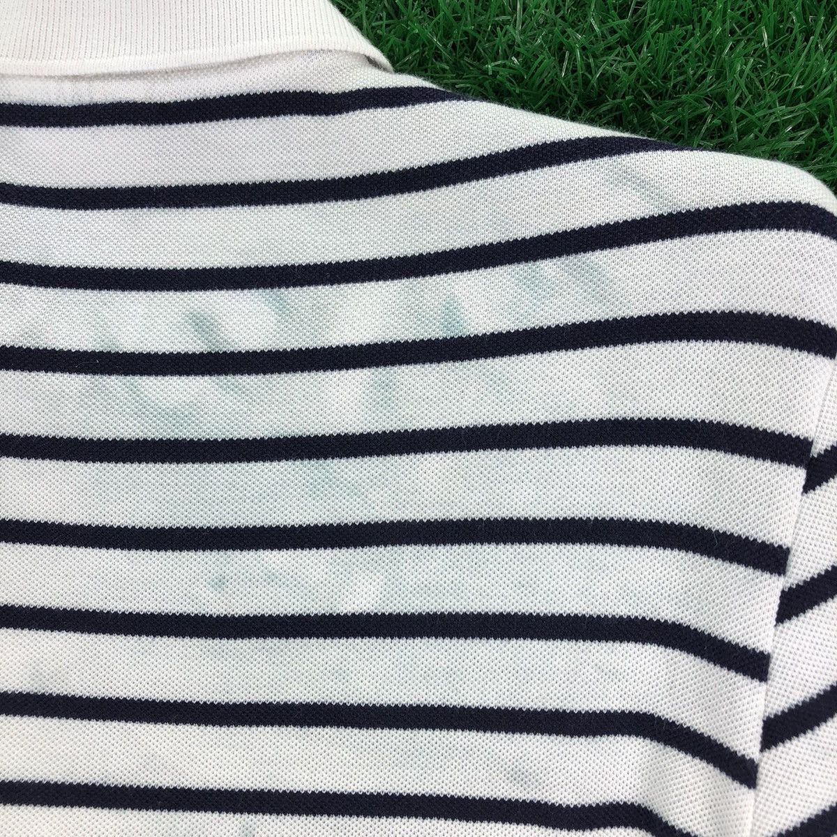 Lacoste Vintage 90's Lacoste Polo Tee Stripes Size US XS / EU 42 / 0 - 12 Thumbnail